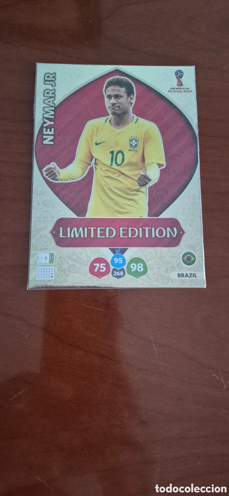 Cromos de F&uacute;tbol: NEYMAR JR EDICI&Oacute;N LIMITADA XXL