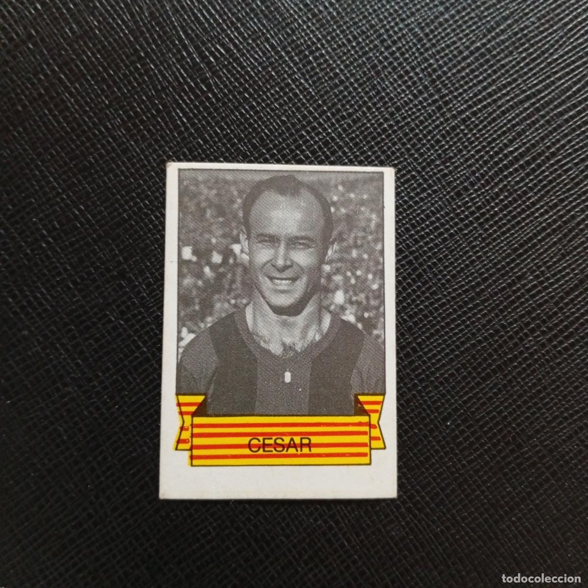 Football Stickers: CESAR BARCA BARCELONA CAMPEON 84 85 CROMO FUTBOL 1984 1985 - SIN PEGAR- A156 PG91