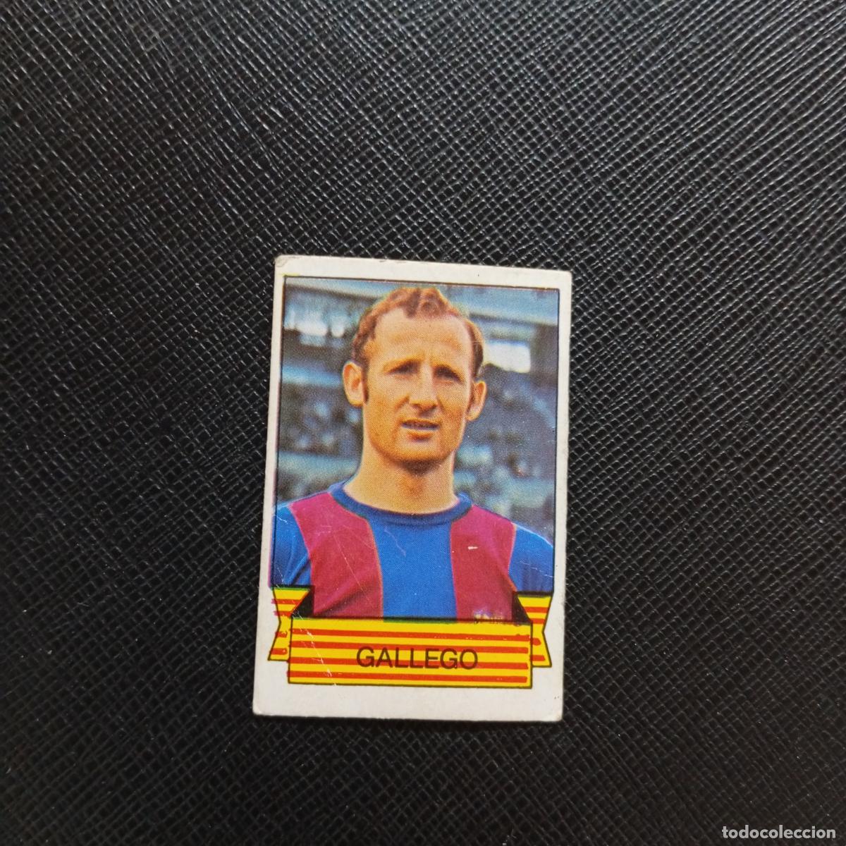 Cromos de F&uacute;tbol: GALLEGO BARCA BARCELONA CAMPEON 84 85 CROMO FUTBOL 1984 1985 - SIN PEGAR- A156 PG118