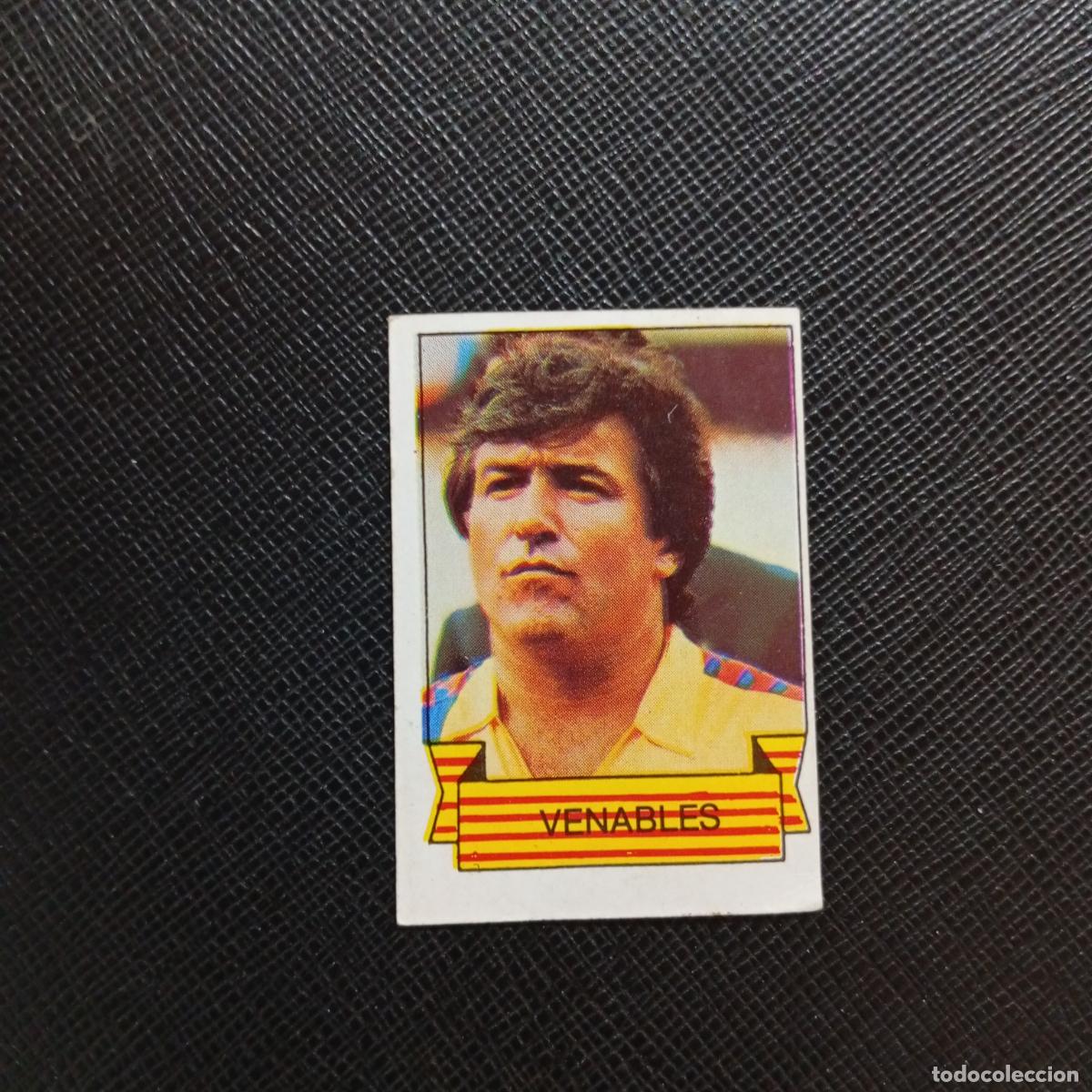 Cromos de F&uacute;tbol: VENABLES BARCA BARCELONA CAMPEON 84 85 CROMO FUTBOL 1984 1985 - SIN PEGAR- A156 PG127