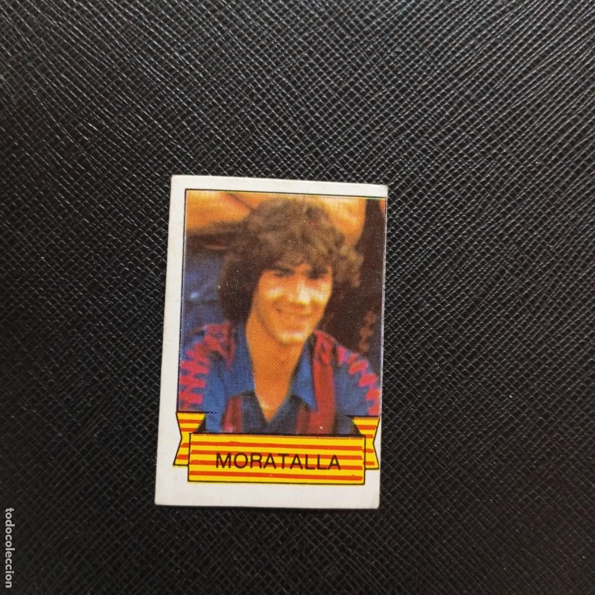 Figurine di Calcio: MORATALLA BARCA BARCELONA CAMPEON 84 85 CROMO FUTBOL 1984 1985 - SIN PEGAR- A156 PG136