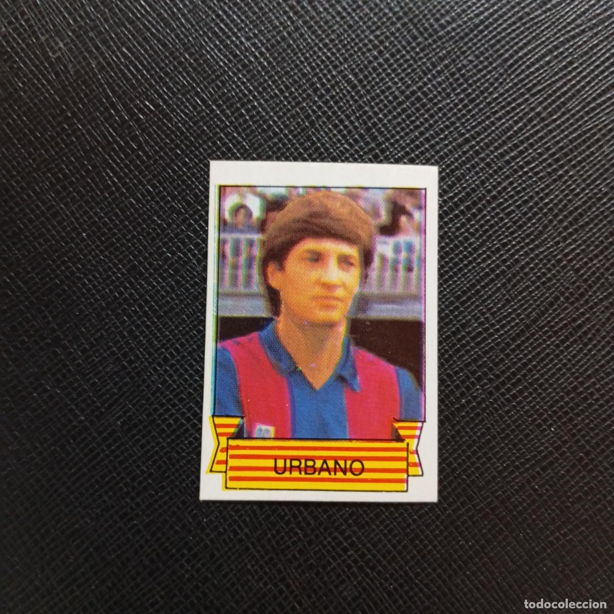 Figurine di Calcio: URBANO BARCA BARCELONA CAMPEON 84 85 CROMO FUTBOL 1984 1985 - SIN PEGAR- A156 PG163
