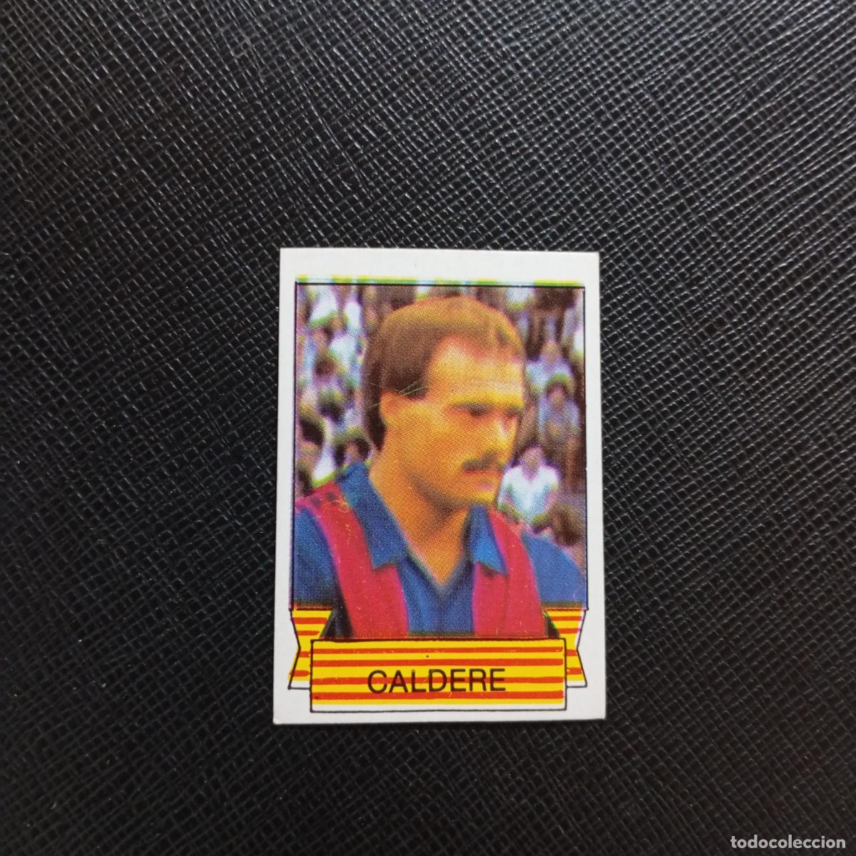 Cromos de F&uacute;tbol: CALDERE BARCA BARCELONA CAMPEON 84 85 CROMO FUTBOL 1984 1985 - SIN PEGAR- A156 PG172