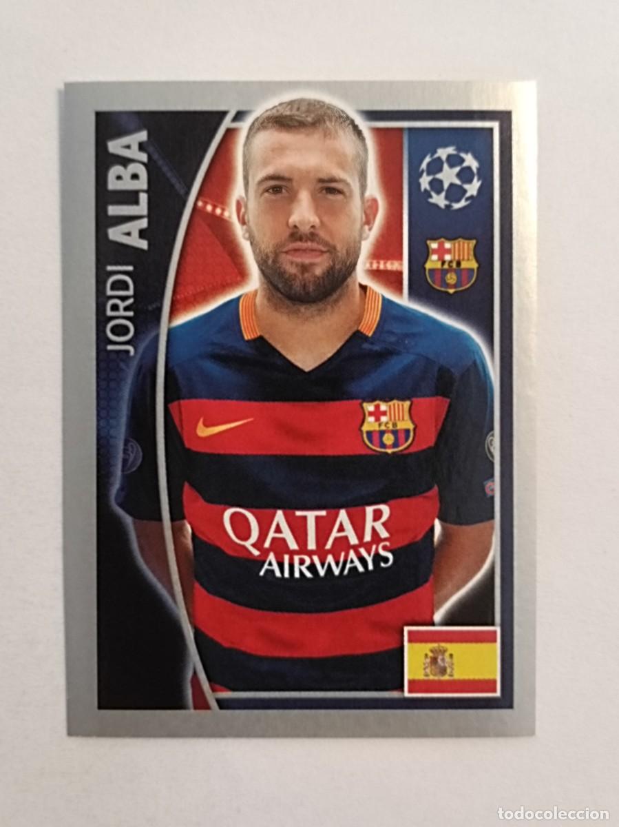 Cromos de F&uacute;tbol: #310 ALBA (F.C. BARCELONA) UEFA CHAMPIONS LEAGUE 2015/2016 TOPPS
