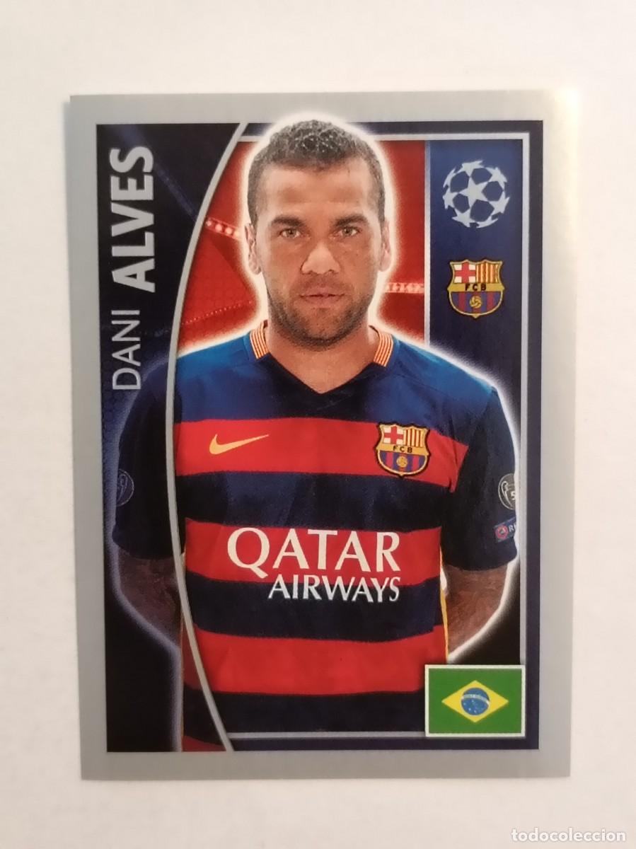 Cromos de F&uacute;tbol: #311 ALVES (F.C. BARCELONA) UEFA CHAMPIONS LEAGUE 2015/2016 TOPPS