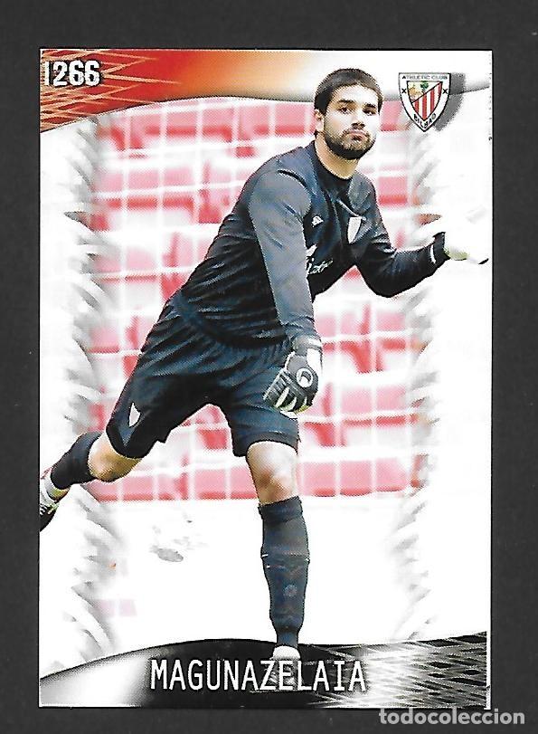 Cromos de F&uacute;tbol: 1266 MAGUNAZELAIA (ATHLETIC CLUB BILBAO) ULTIMA HORA V, MUNDICROMO QUIZ GAME PLATINUM LIGA 2013 2014