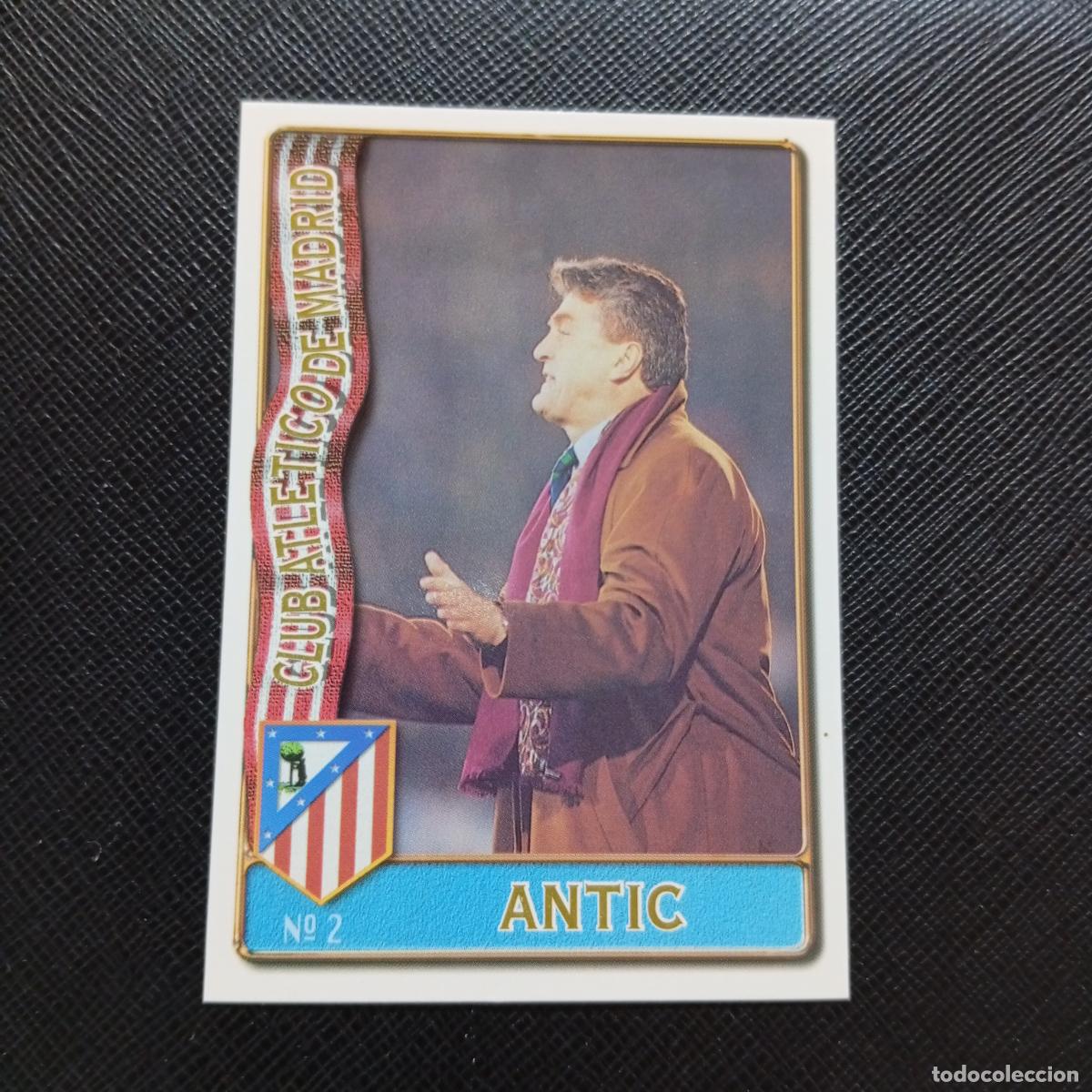 Cromos de F&uacute;tbol: 2 ANTIC AT MADRID MUNDICROMO 1996 1997 CROMO FUTBOL LIGA 96 97 - A207 PG32 PLATA