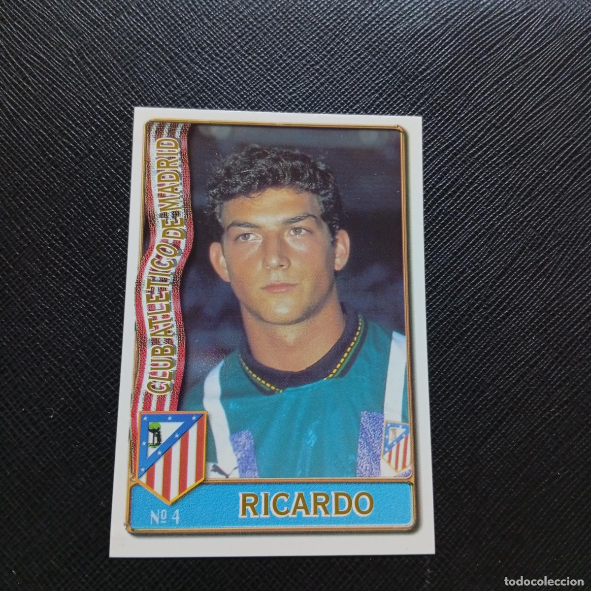 Cromos de F&uacute;tbol: 4 RICARDO AT MADRID MUNDICROMO 1996 1997 CROMO FUTBOL LIGA 96 97 - A207 PG32