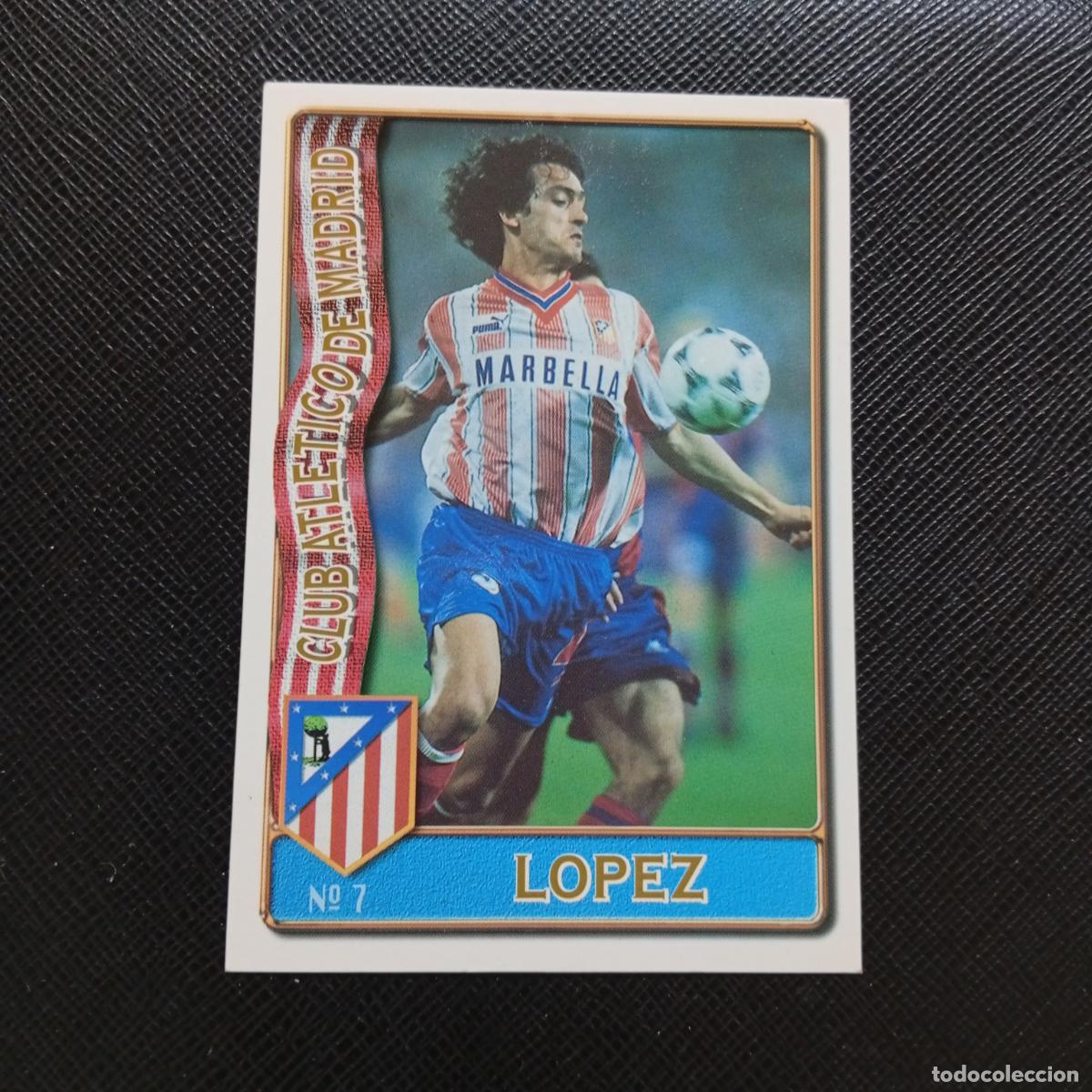Cromos de F&uacute;tbol: 7 LOPEZ AT MADRID MUNDICROMO 1996 1997 CROMO FUTBOL LIGA 96 97 - A207 PG40