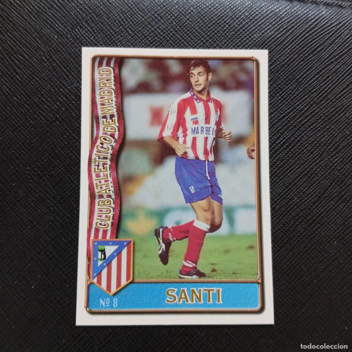 Cromos de F&uacute;tbol: 8 SANTI AT MADRID MUNDICROMO 1996 1997 CROMO FUTBOL LIGA 96 97 - A207 PG40