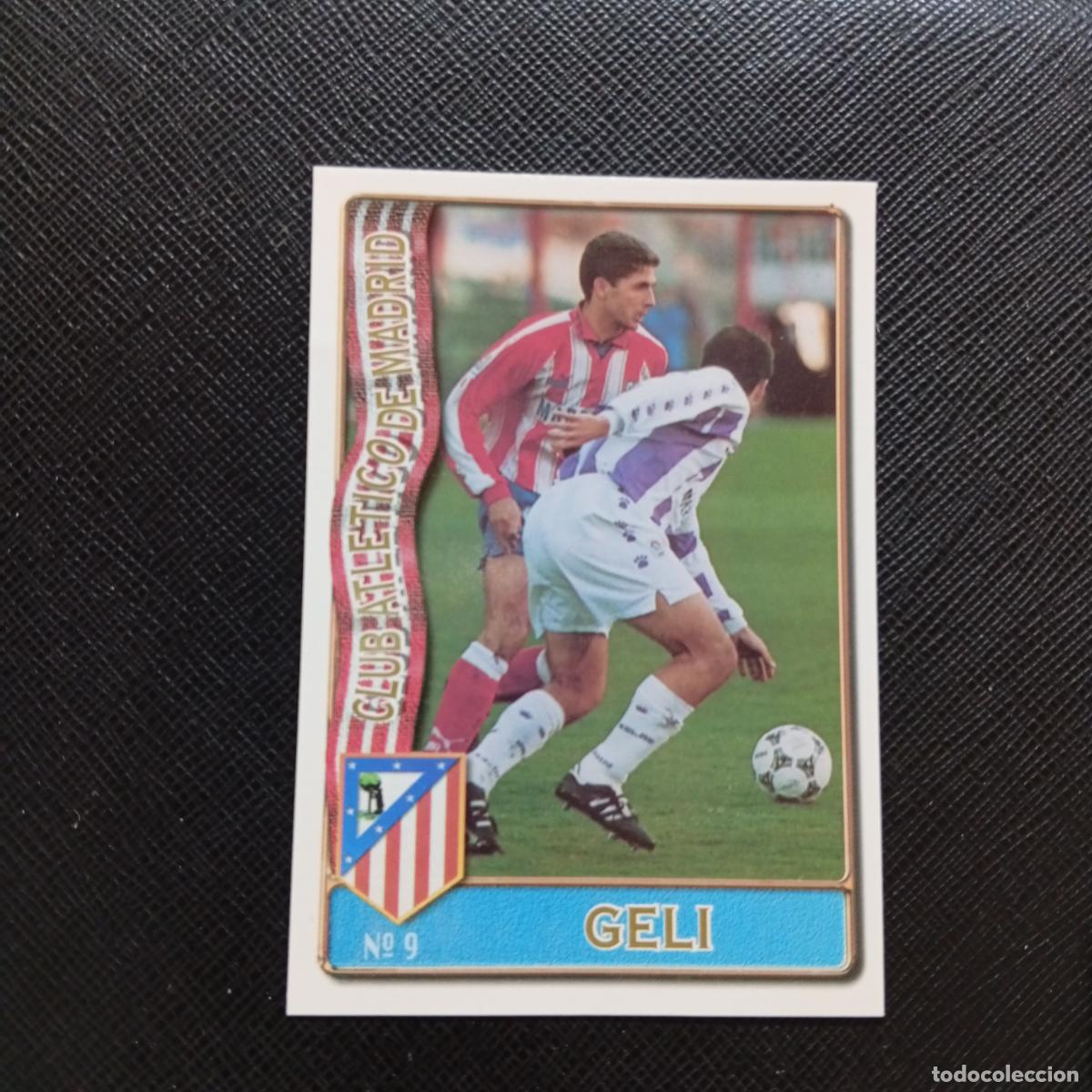 Cromos de F&uacute;tbol: 9 GELI AT MADRID MUNDICROMO 1996 1997 CROMO FUTBOL LIGA 96 97 - A207 PG40