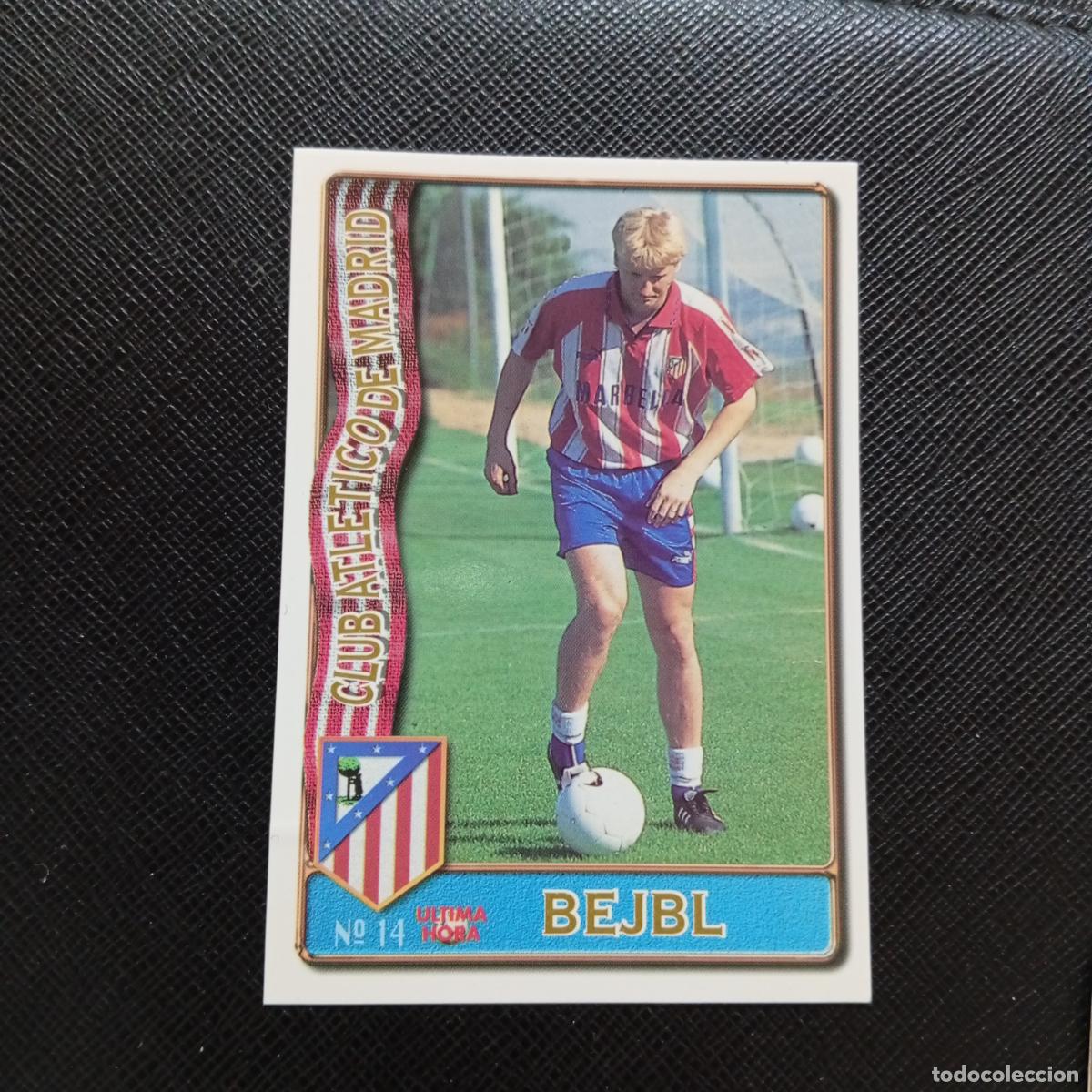 Cromos de F&uacute;tbol: 14 BEJBL AT MADRID MUNDICROMO 1996 1997 CROMO FUTBOL LIGA 96 97 - A207 PG47 ULTIMA HORA