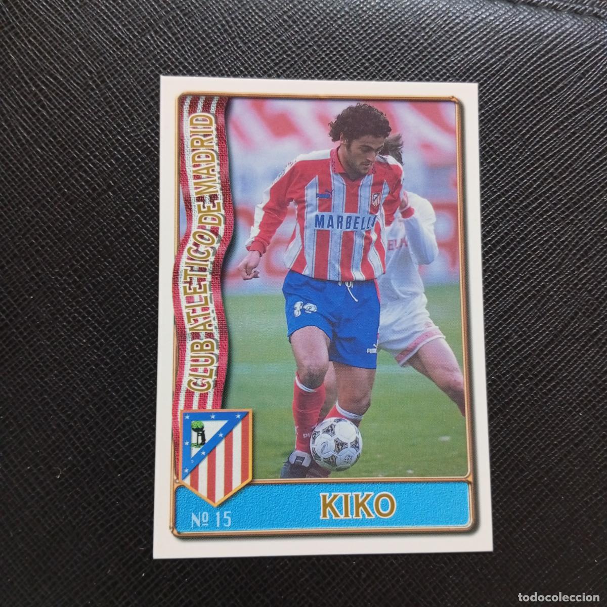 Cromos de F&uacute;tbol: 15 KIKO AT MADRID MUNDICROMO 1996 1997 CROMO FUTBOL LIGA 96 97 - A207 PG47