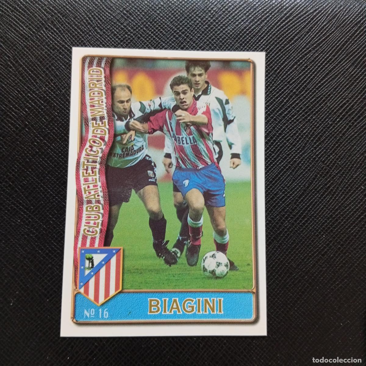 Cromos de F&uacute;tbol: 16 BIAGINI AT MADRID MUNDICROMO 1996 1997 CROMO FUTBOL LIGA 96 97 - A207 PG47