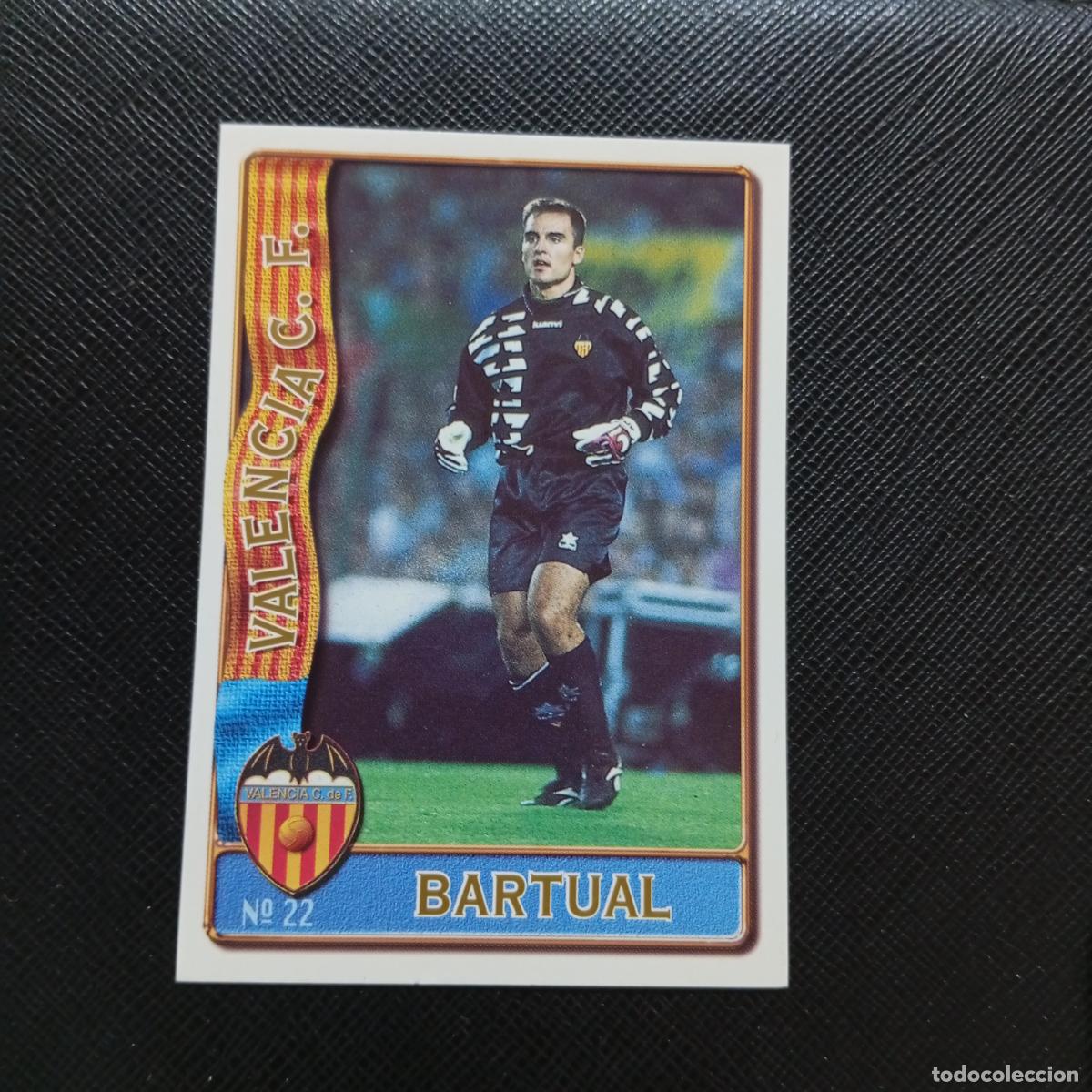 Cromos de F&uacute;tbol: 22 BARTUAL VALENCIA MUNDICROMO 1996 1997 CROMO FUTBOL LIGA 96 97 - A207 PG56