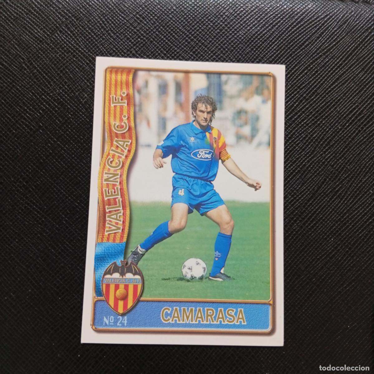 Cromos de F&uacute;tbol: 24 CAMARASA VALENCIA MUNDICROMO 1996 1997 CROMO FUTBOL LIGA 96 97 - A207 PG63