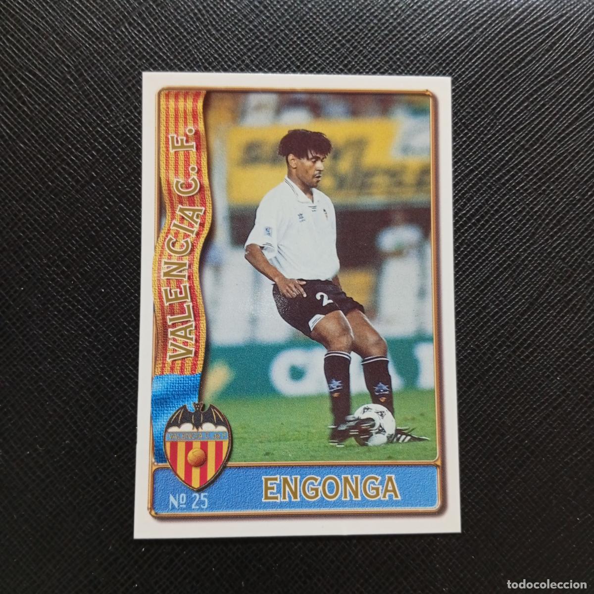 Cromos de F&uacute;tbol: 25 ENGONGA VALENCIA MUNDICROMO 1996 1997 CROMO FUTBOL LIGA 96 97 - A207 PG63