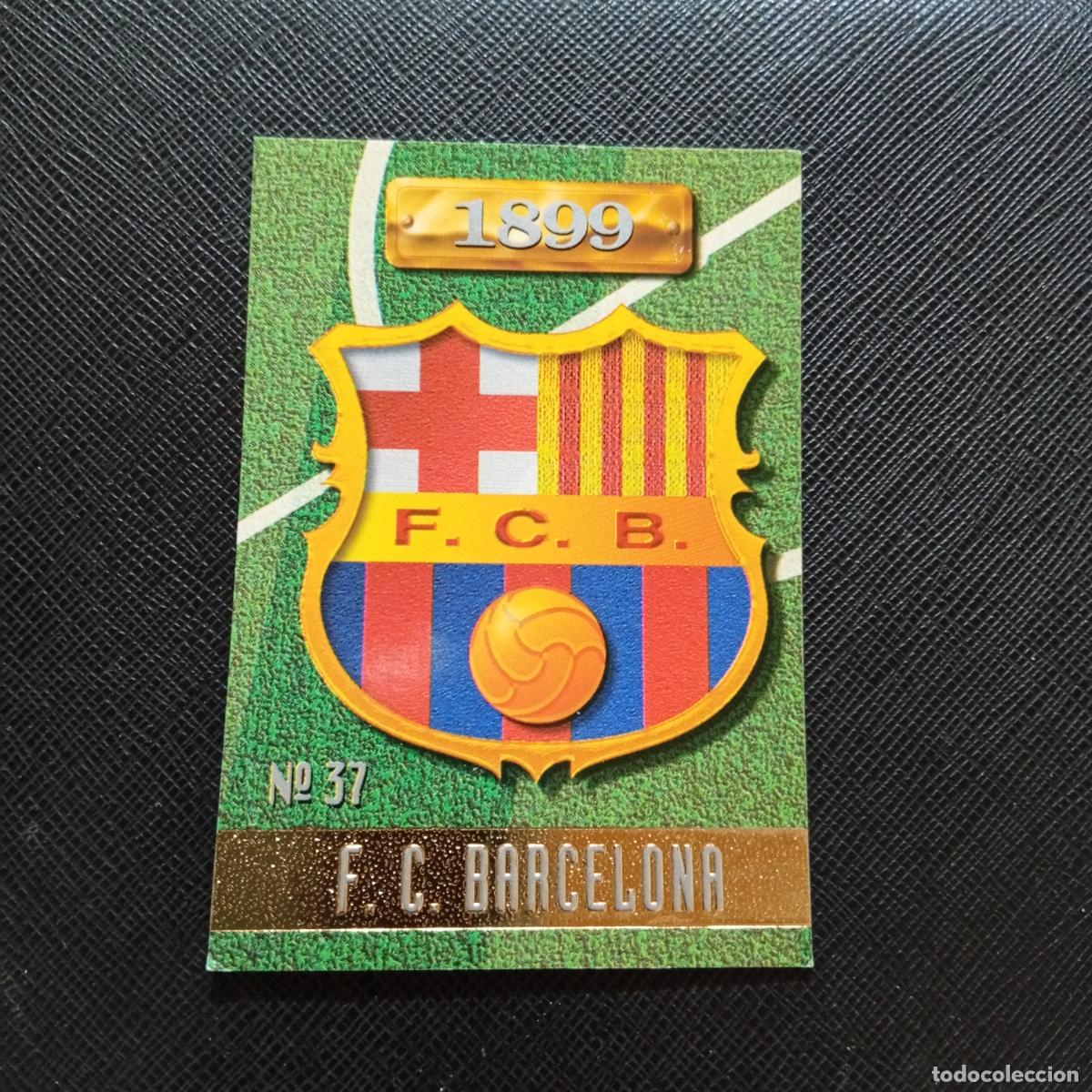 Cromos de F&uacute;tbol: 37 ESCUDO BARCELONA MUNDICROMO 1996 1997 CROMO FUTBOL LIGA 96 97 - A207 PG79