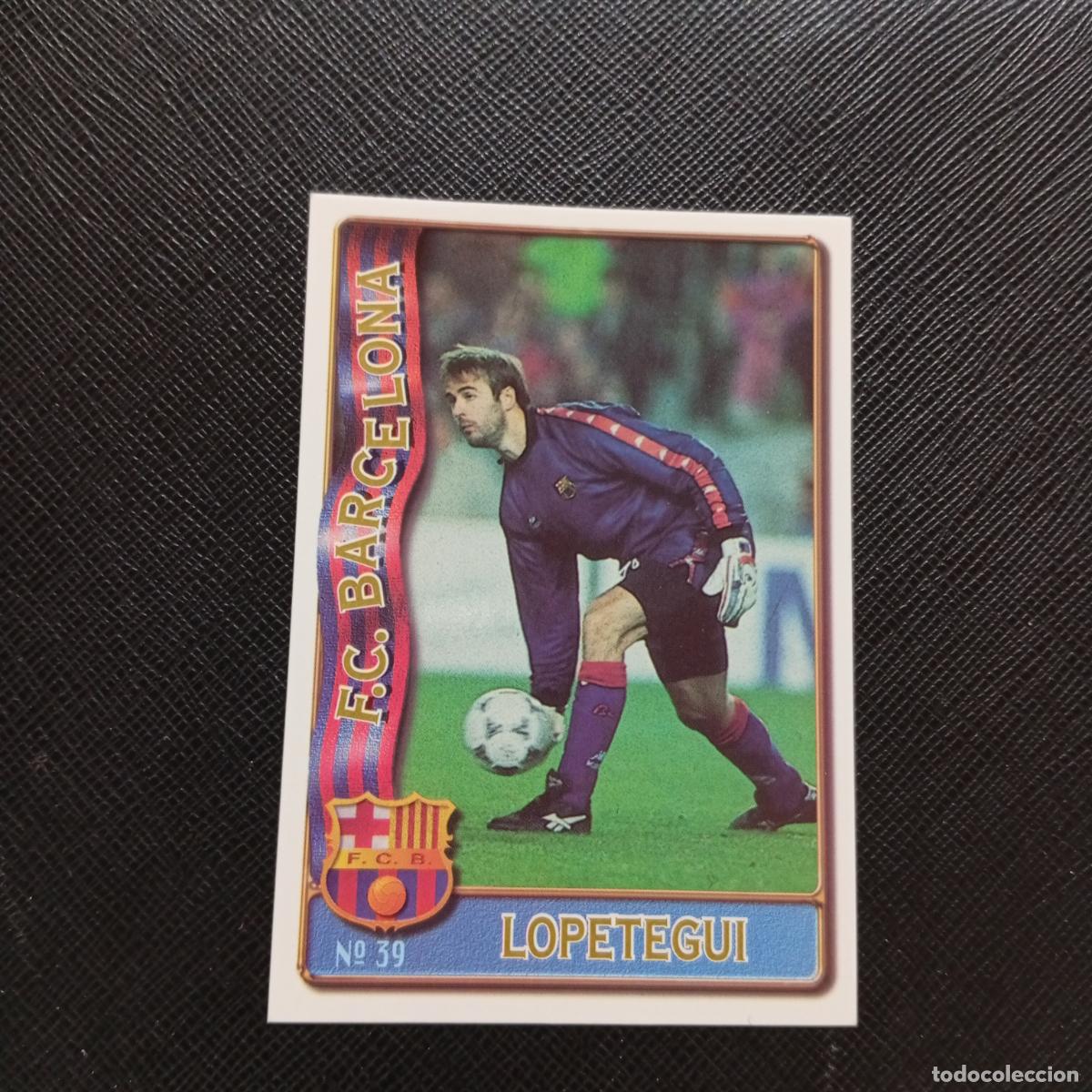 Cromos de F&uacute;tbol: 39 LOPETEGUI BARCELONA MUNDICROMO 1996 1997 CROMO FUTBOL LIGA 96 97 - A207 PG79