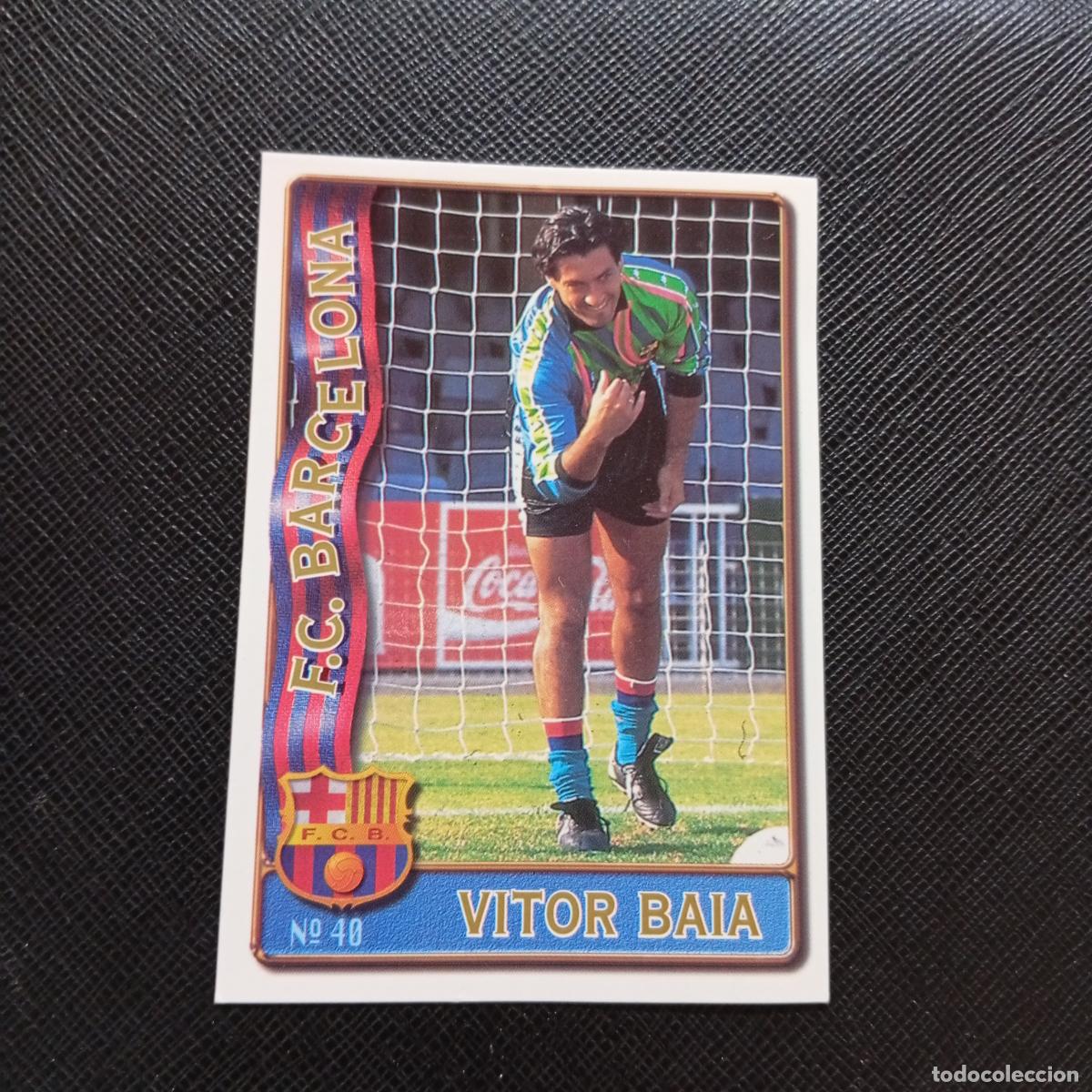 Cromos de F&uacute;tbol: 40 VITOR BAIA BARCELONA MUNDICROMO 1996 1997 CROMO FUTBOL LIGA 96 97 - A207 PG79 ULTIMA HORA