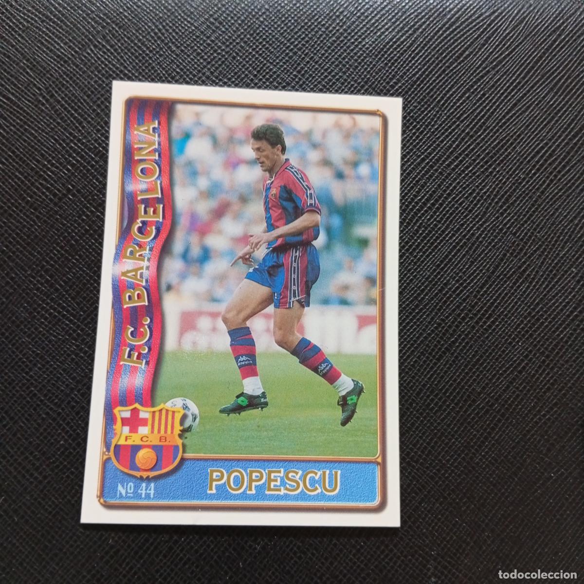 Cromos de F&uacute;tbol: 44 POPESCU BARCELONA MUNDICROMO 1996 1997 CROMO FUTBOL LIGA 96 97 - A207 PG87