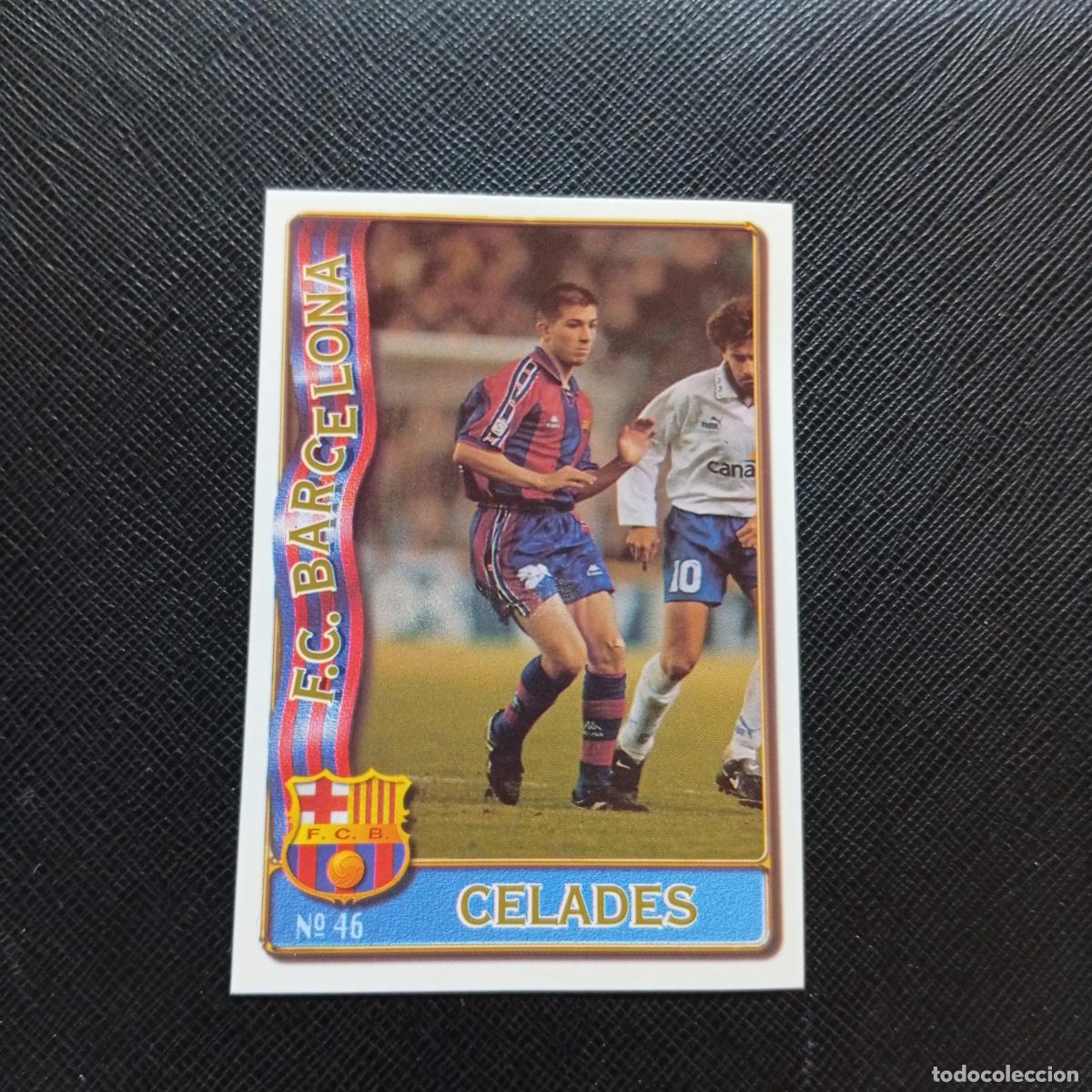 Cromos de F&uacute;tbol: 46 CELADES BARCELONA MUNDICROMO 1996 1997 CROMO FUTBOL LIGA 96 97 - A207 PG87