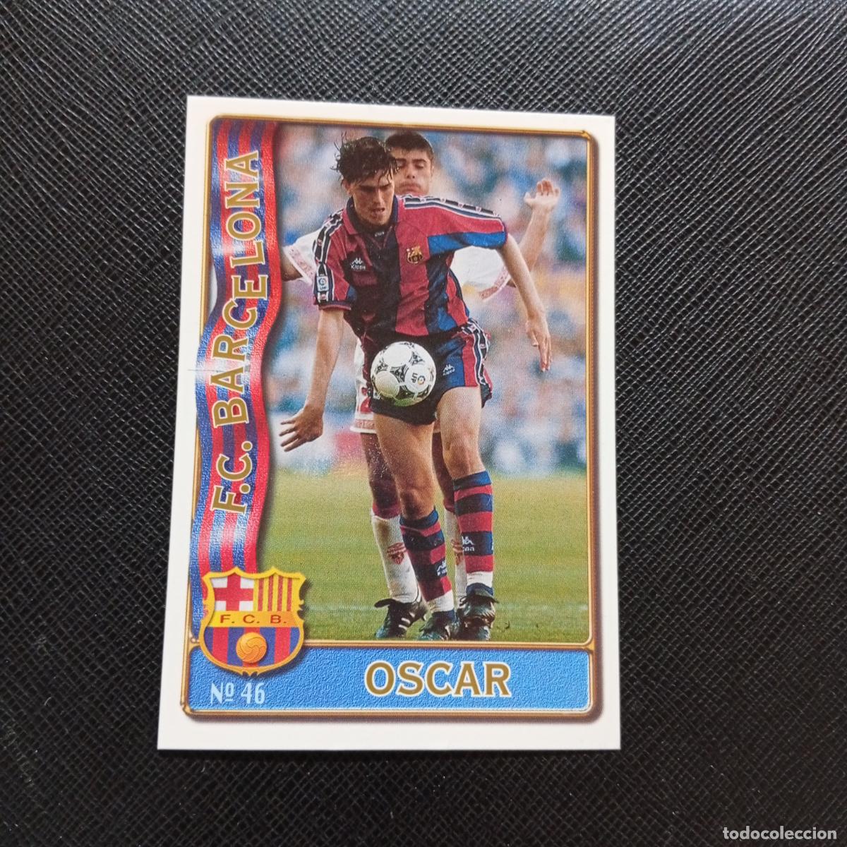 Cromos de F&uacute;tbol: 46 OSCAR BARCELONA MUNDICROMO 1996 1997 CROMO FUTBOL LIGA 96 97 - A207 PG87