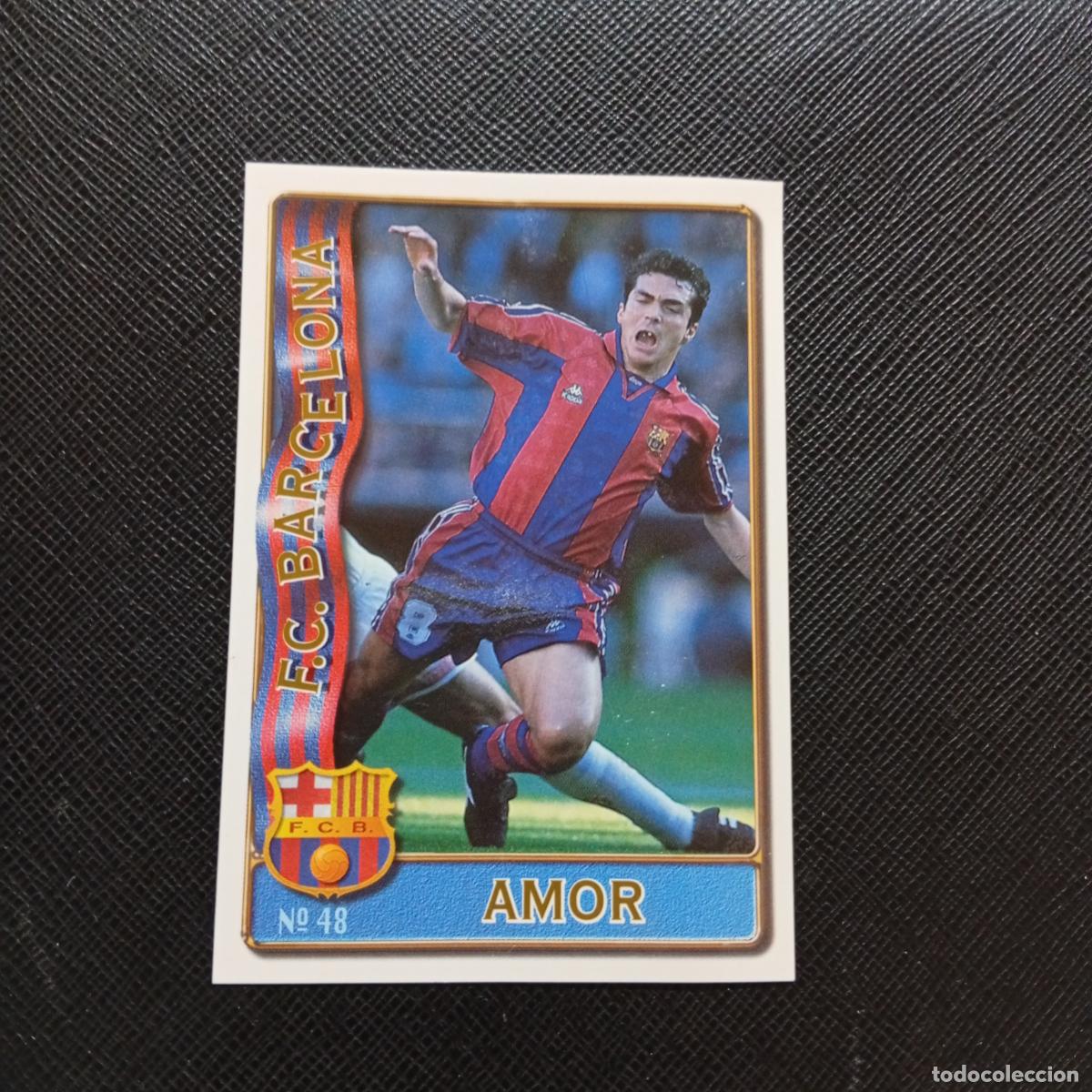 Cromos de F&uacute;tbol: 48 AMOR BARCELONA MUNDICROMO 1996 1997 CROMO FUTBOL LIGA 96 97 - A207 PG87