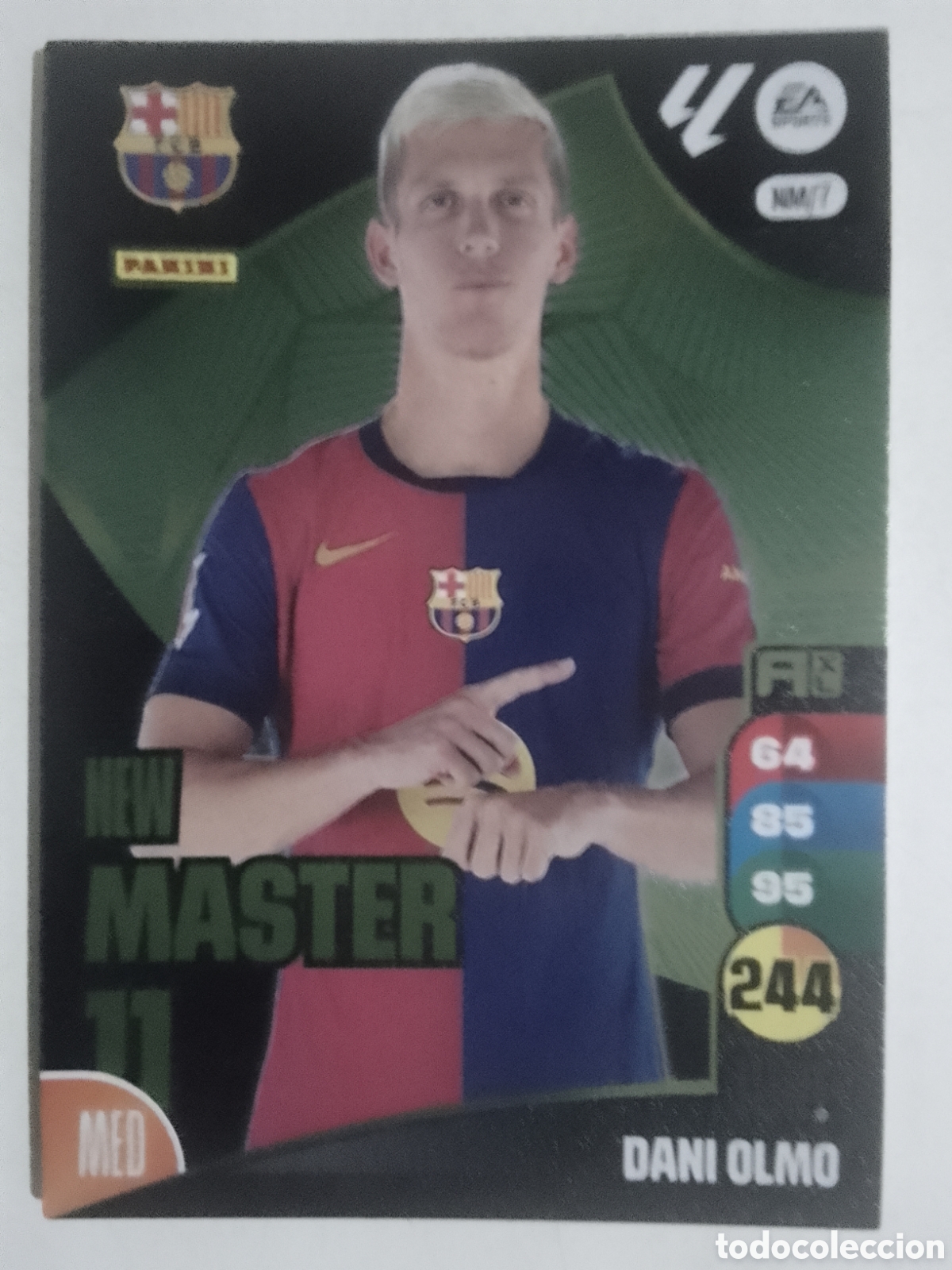 Cromos de F&uacute;tbol: Adrenalyn XL 2024-25 NM/7 Dani Olmo &bull; Barcelona. NEW MASTER 11.
