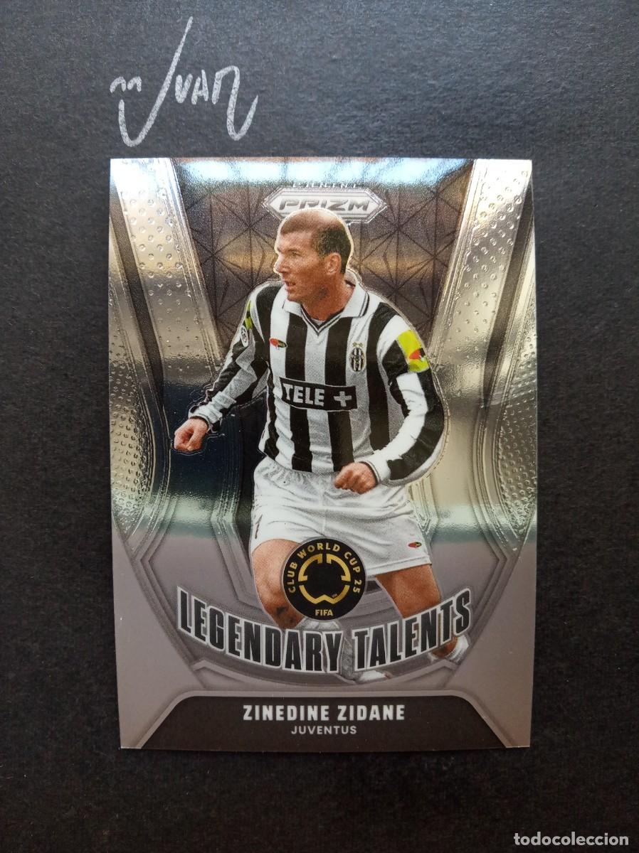 Football Stickers: 12 LEGENDARY TALENTS ZIDANE JUVENTUS ⚽ PANINI &reg; PRIZM FIFA CLUB WORLD CUP MUNDIALITO 2024 2025 24 25