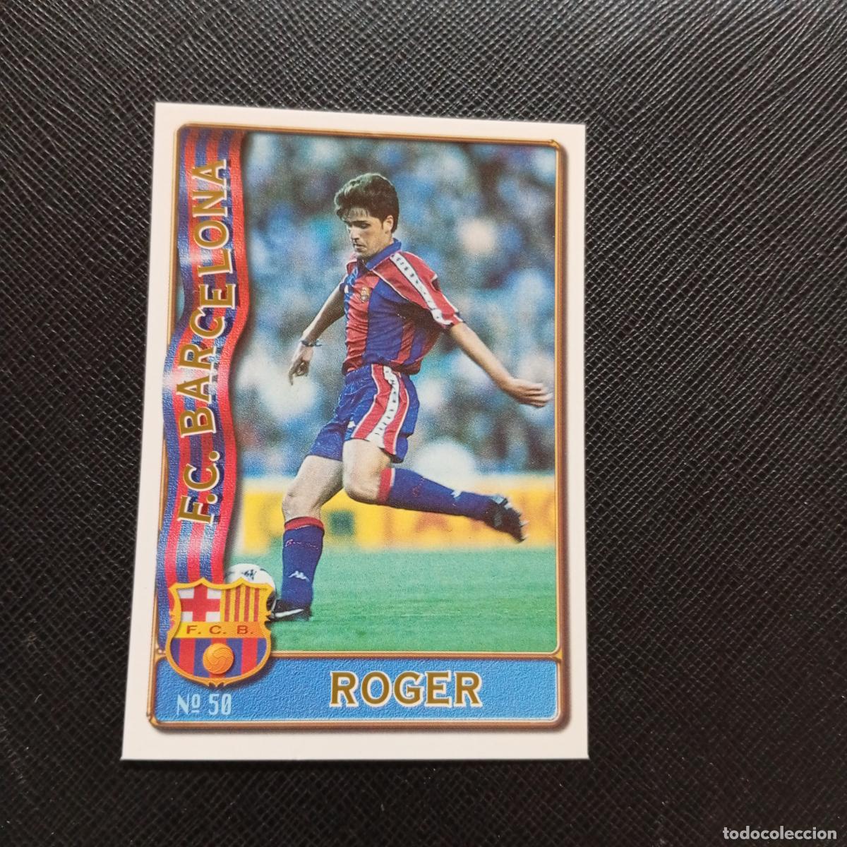 Cromos de F&uacute;tbol: 50 ROGER BARCELONA MUNDICROMO 1996 1997 CROMO FUTBOL LIGA 96 97 - A207 PG92