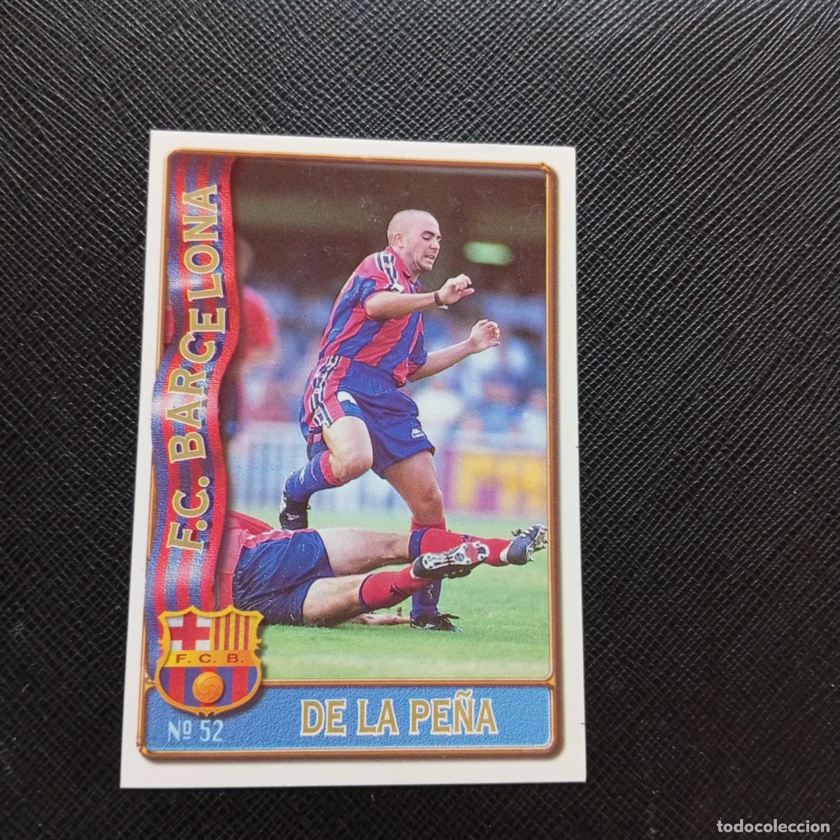 Cromos de F&uacute;tbol: 52 DE LA PE&Ntilde;A BARCELONA MUNDICROMO 1996 1997 CROMO FUTBOL LIGA 96 97 - A207 PG92