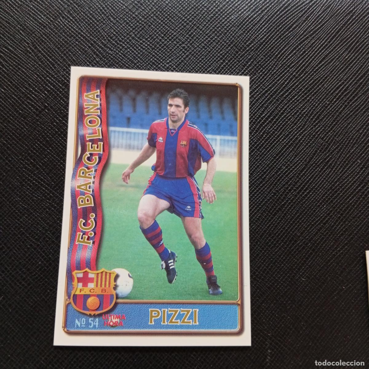 Cromos de Futebol: 54 PIZZI BARCELONA MUNDICROMO 1996 1997 CROMO FUTBOL LIGA 96 97 - A207 PG92 ULTIMA HORA