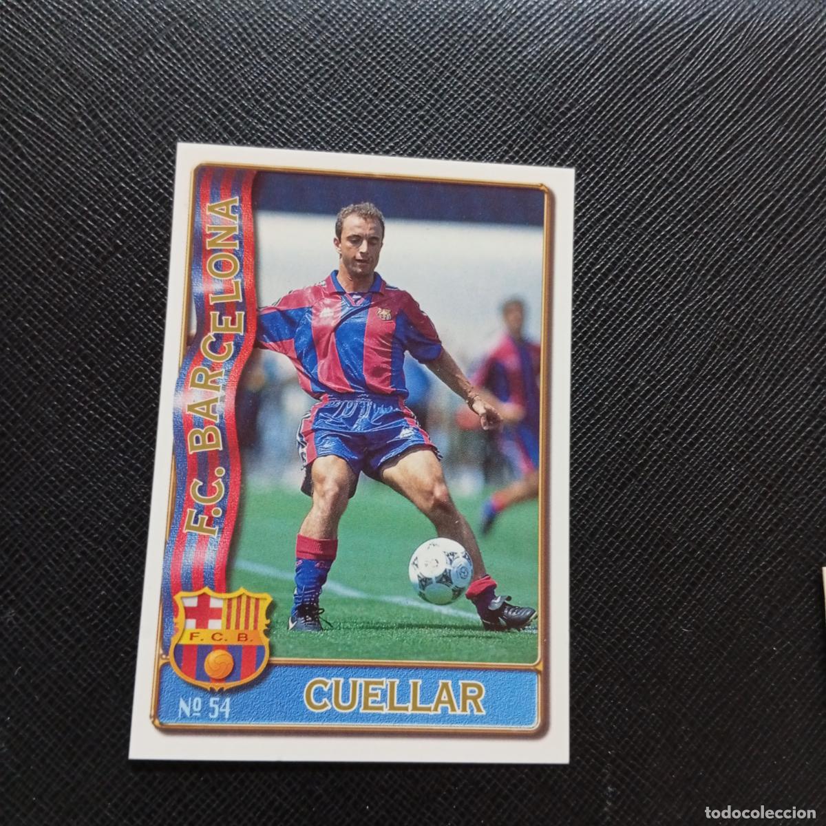 Fu&szlig;ball-Sticker: 54 CUELLAR BARCELONA MUNDICROMO 1996 1997 CROMO FUTBOL LIGA 96 97 - A207 PG92