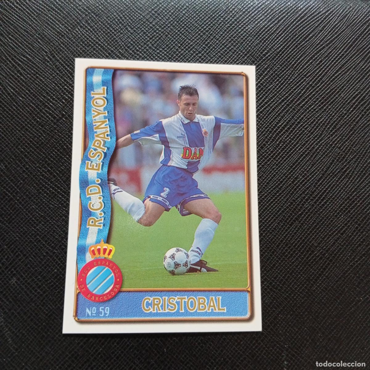 Fu&szlig;ball-Sticker: 59 CRISTOBAL ESPA&Ntilde;OL MUNDICROMO 1996 1997 CROMO FUTBOL LIGA 96 97 - A207 PG98