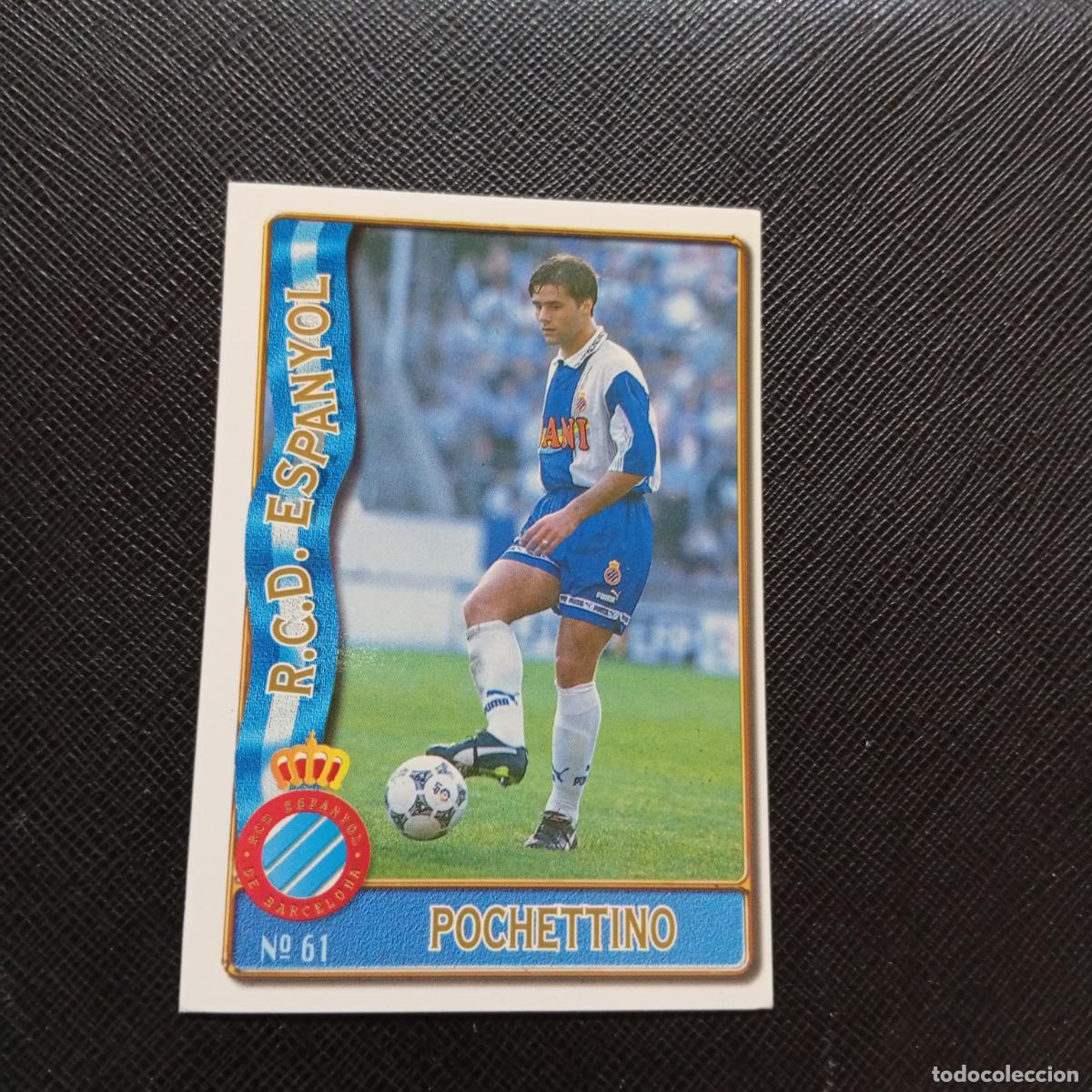 Fu&szlig;ball-Sticker: 61 POCHETTINO ESPA&Ntilde;OL MUNDICROMO 1996 1997 CROMO FUTBOL LIGA 96 97 - A207 PG98