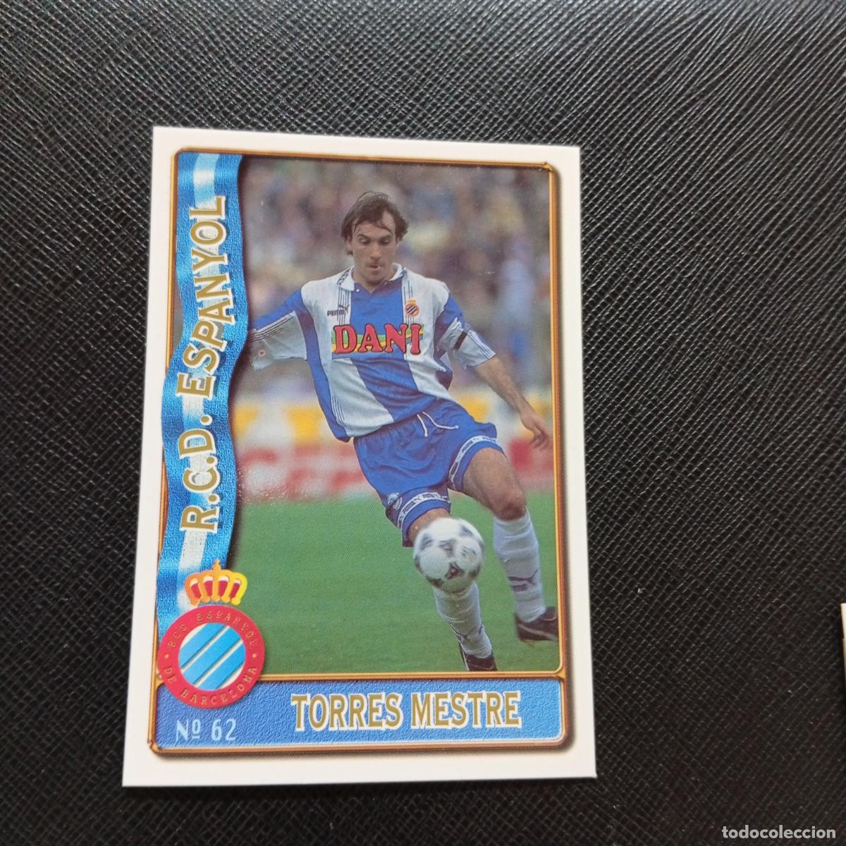 Fu&szlig;ball-Sticker: 62 TORRES MESTRE ESPA&Ntilde;OL MUNDICROMO 1996 1997 CROMO FUTBOL LIGA 96 97 - A207 PG105