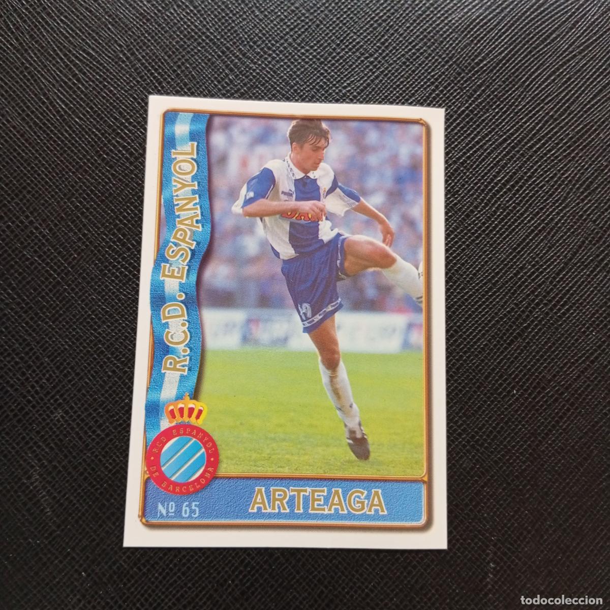 Cromos de F&uacute;tbol: 65 ARTEAGA ESPA&Ntilde;OL MUNDICROMO 1996 1997 CROMO FUTBOL LIGA 96 97 - A207 PG105