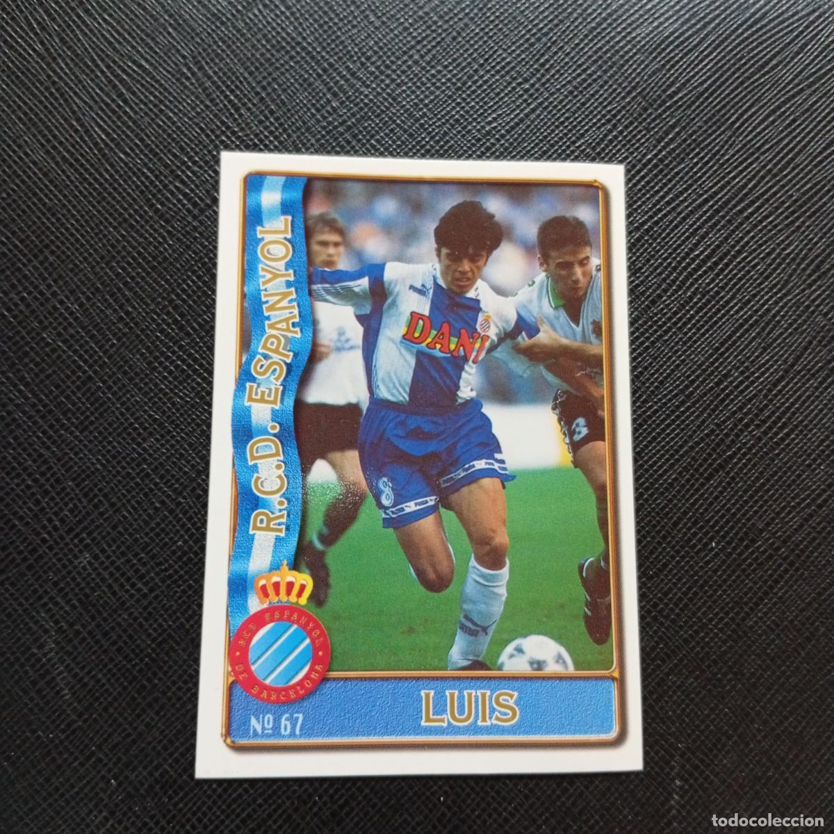 Cromos de F&uacute;tbol: 67 LUIS ESPA&Ntilde;OL MUNDICROMO 1996 1997 CROMO FUTBOL LIGA 96 97 - A207 PG105