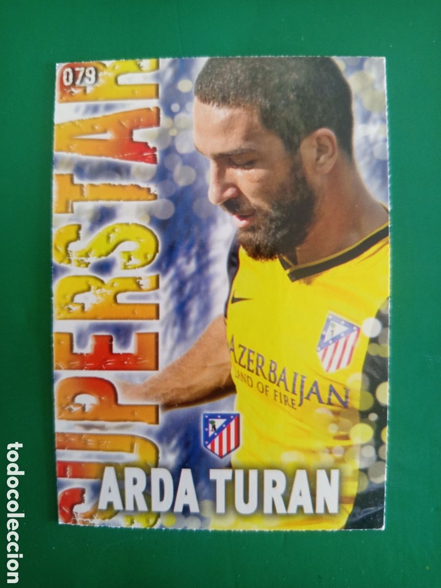 Football Stickers: ❇️ CROMO ⚽ ARDA TURAN ATL&Eacute;TICO DE MADRID 79 SUPERSTAR FICHAS LIGA QUIZ 2014 13 14 2013 MUNDICROMO ❇️