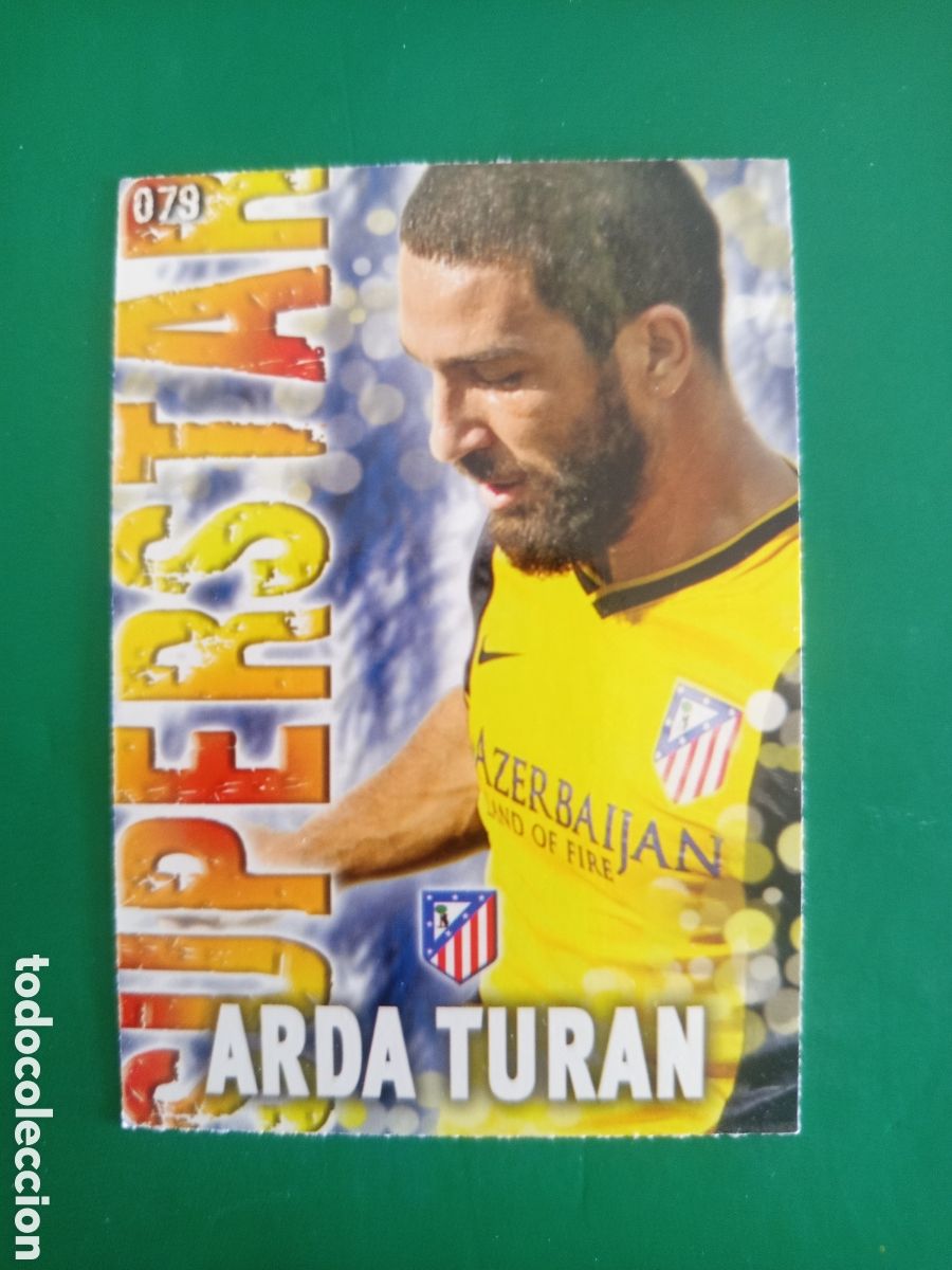 Football Stickers: ❇️ CROMO ⚽ ARDA TURAN ATL&Eacute;TICO DE MADRID 79 SUPERSTAR FICHAS LIGA QUIZ 2014 13 14 2013 MUNDICROMO ❇️