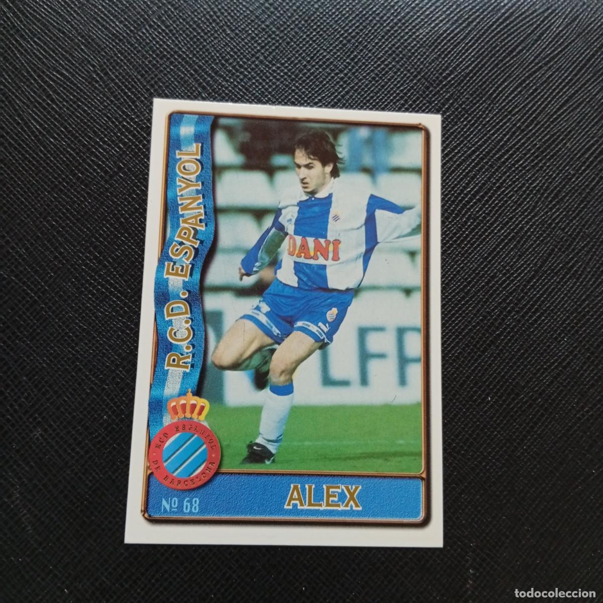 Cromos de F&uacute;tbol: 68 ALEX ESPA&Ntilde;OL MUNDICROMO 1996 1997 CROMO FUTBOL LIGA 96 97 - A207 PG111