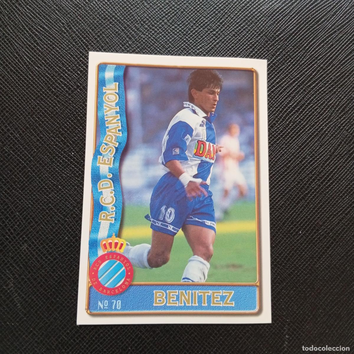 Cromos de F&uacute;tbol: 70 BENITEZ ESPA&Ntilde;OL MUNDICROMO 1996 1997 CROMO FUTBOL LIGA 96 97 - A207 PG111