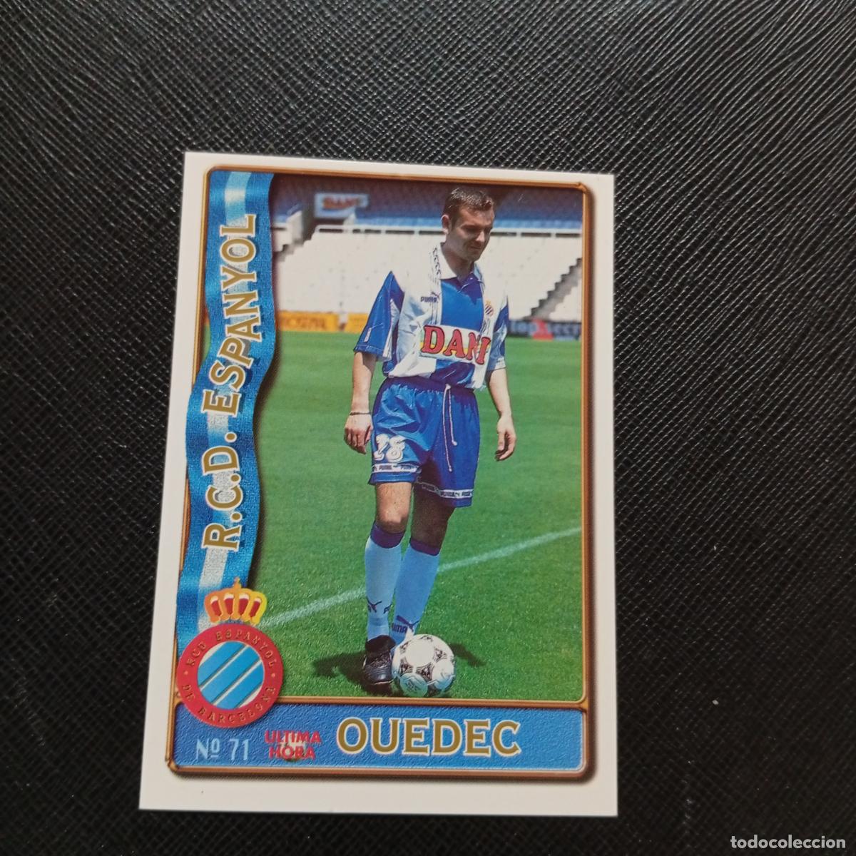 Cromos de F&uacute;tbol: 71 OUEDEC ESPA&Ntilde;OL MUNDICROMO 1996 1997 CROMO FUTBOL LIGA 96 97 - A207 PG111 ULTIMA HORA