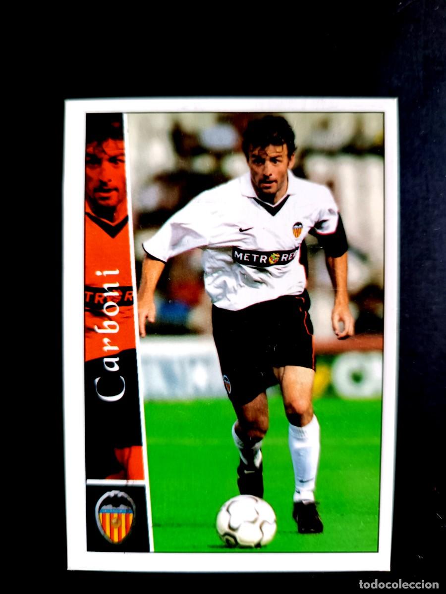 Cromos de F&uacute;tbol: 10 CARBONI - VALENCIA C.F. - MUNDICROMO 2003