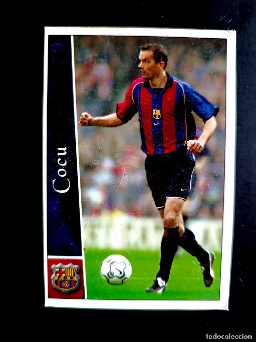 Cromos de F&uacute;tbol: 94 COCU - F.C. BARCELONA - MUNDICROMO 2003