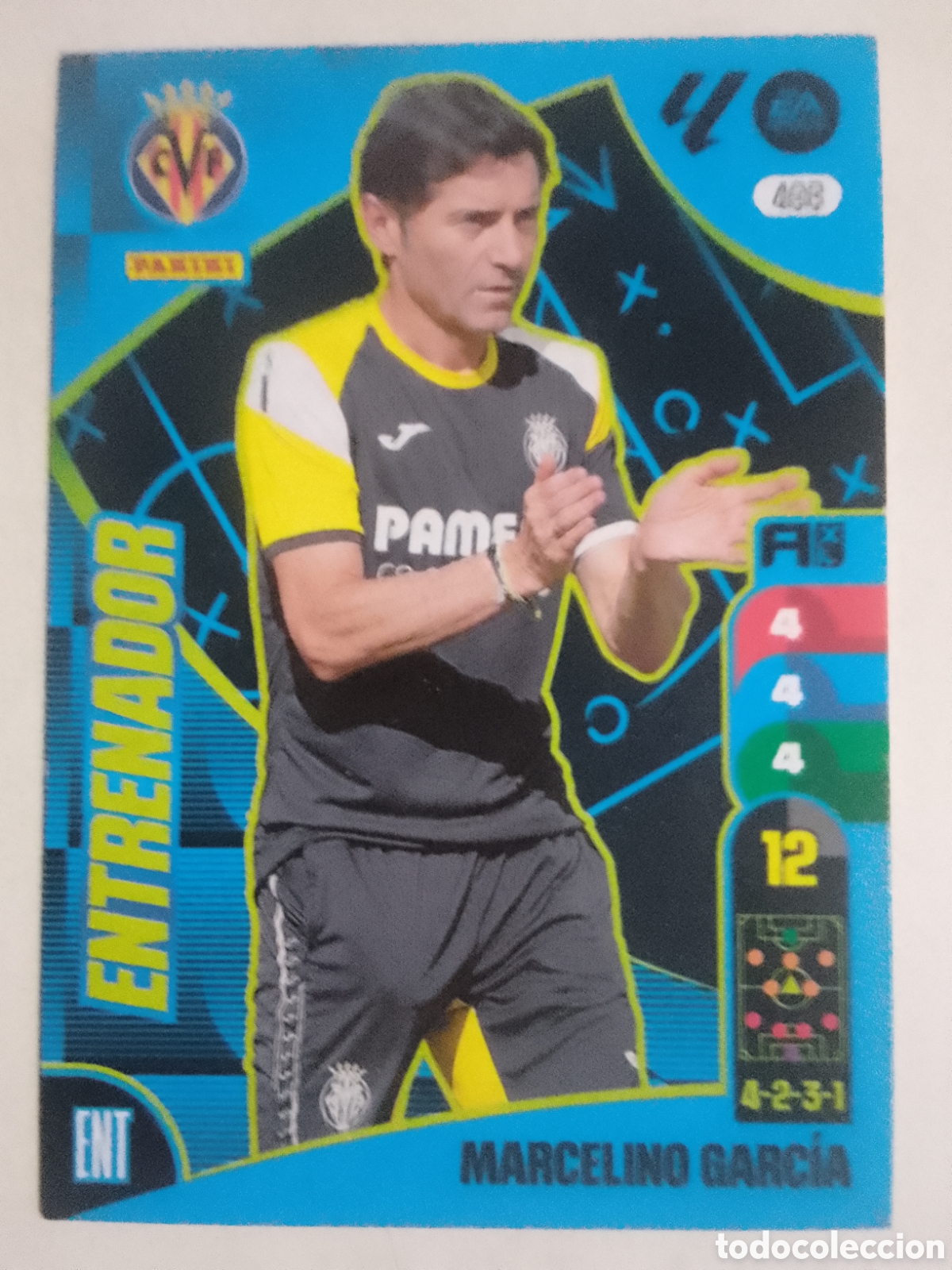 Cromos de F&uacute;tbol: Adrenalyn XL 2024-25 n&deg; 498 Marcelino Garc&iacute;a &bull; Villarreal.