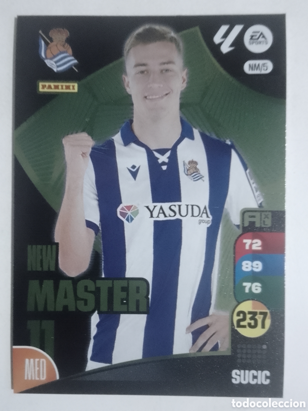 Cromos de F&uacute;tbol: Adrenalyn XL 2024-25 NM/5 Sucic &bull; Real Sociedad. NEW MASTER 11.