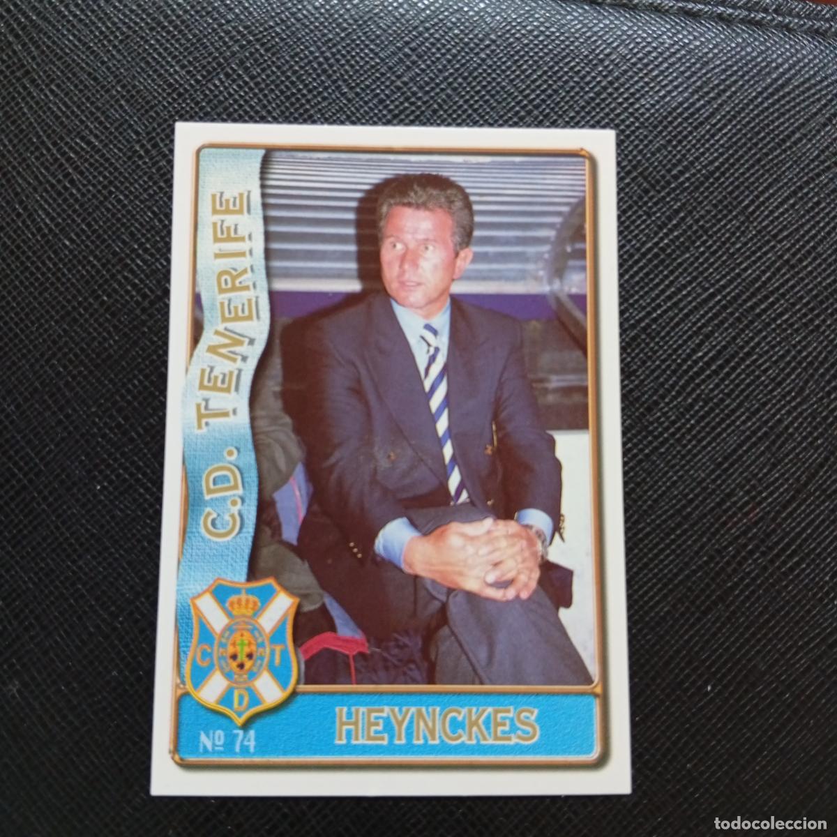 Cromos de F&uacute;tbol: 74 HEYNCKES TENERIFE MUNDICROMO 1996 1997 CROMO FUTBOL LIGA 96 97 - A207 PG116