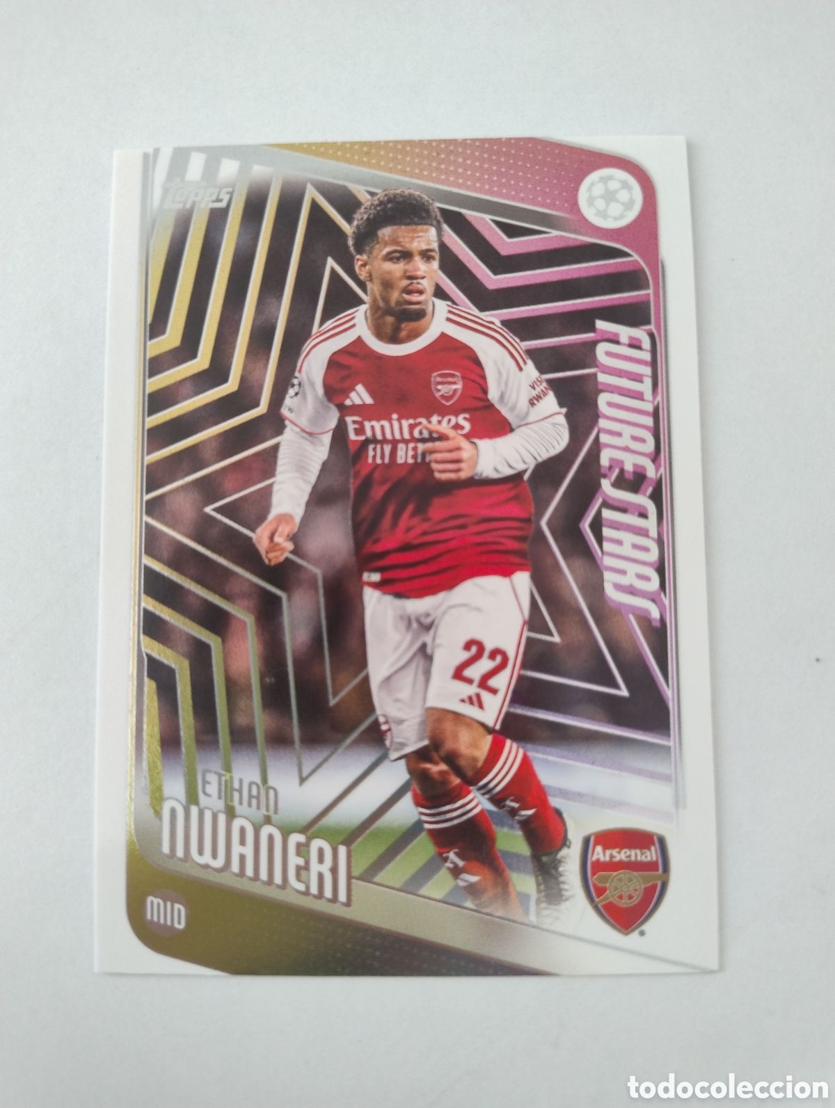 Cromos de Futebol: 21 - Nwaneri - Arsenal - Topps UCC Flagship 2025 - 2026 Future Stars